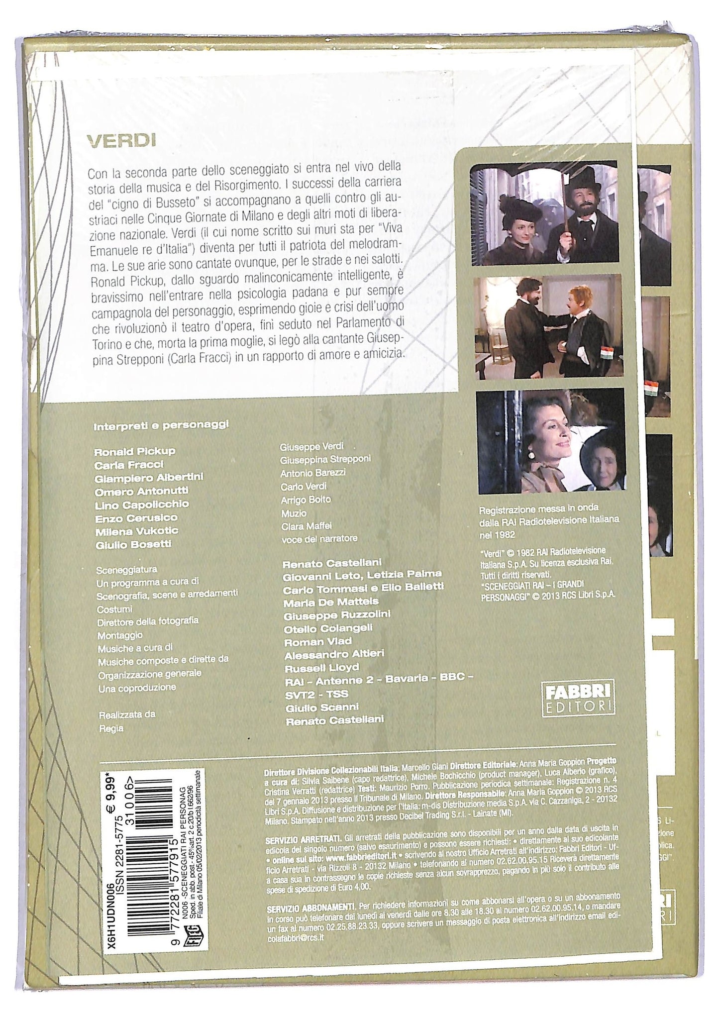 EBOND Sceneggiati rai Verdi puntate 4 - 6 EDITORIALE DVD D759137