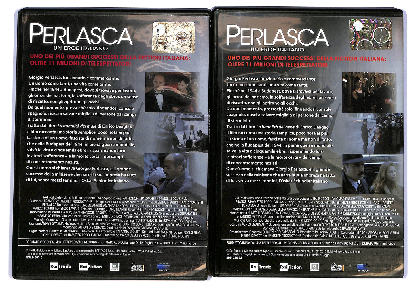 EBOND Perlasca un Eroe Italiano - prima e seconda parte EDITORIALE DVD D759163