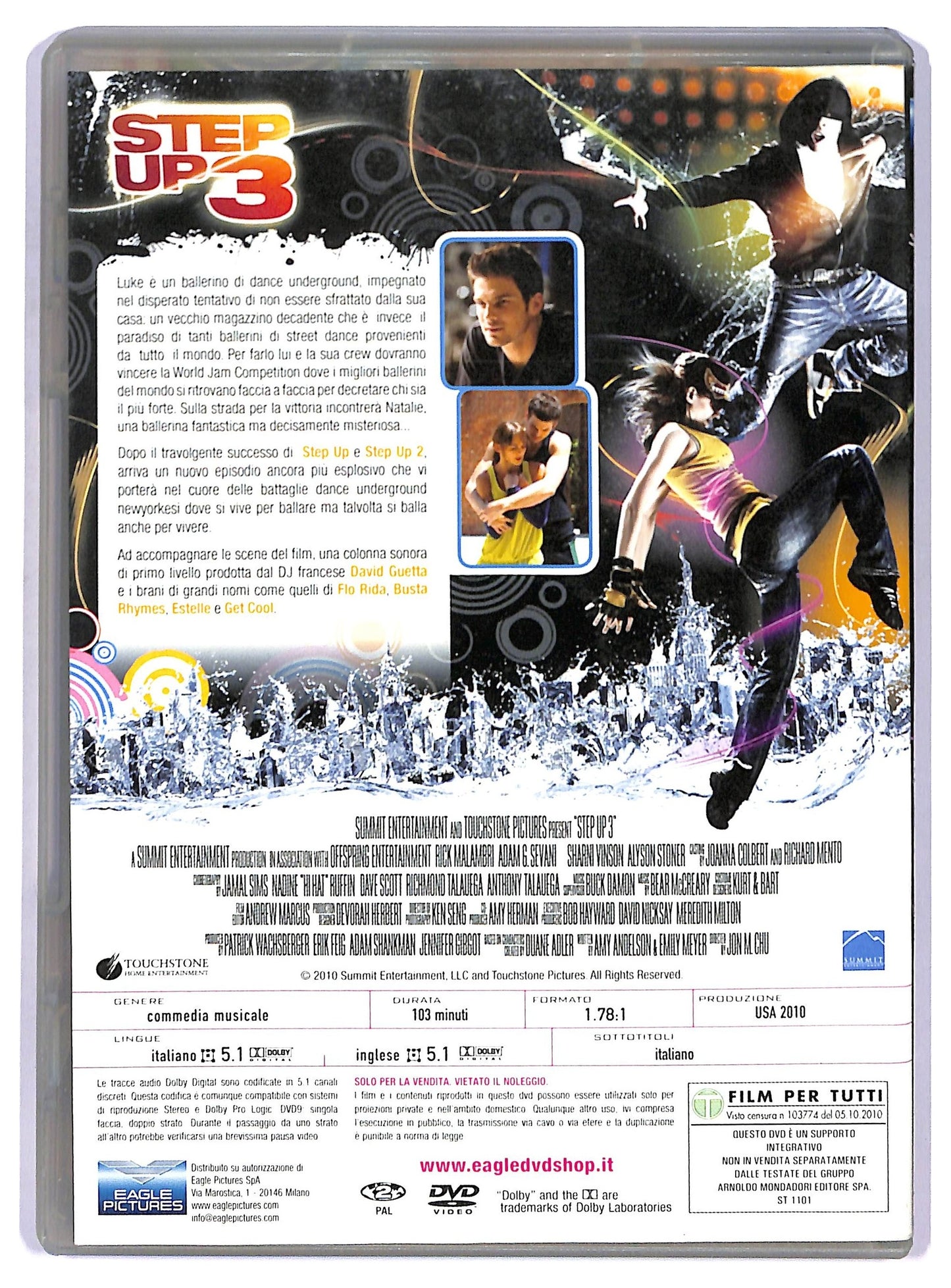 EBOND Step up 3 EDITORIALE DVD D759516