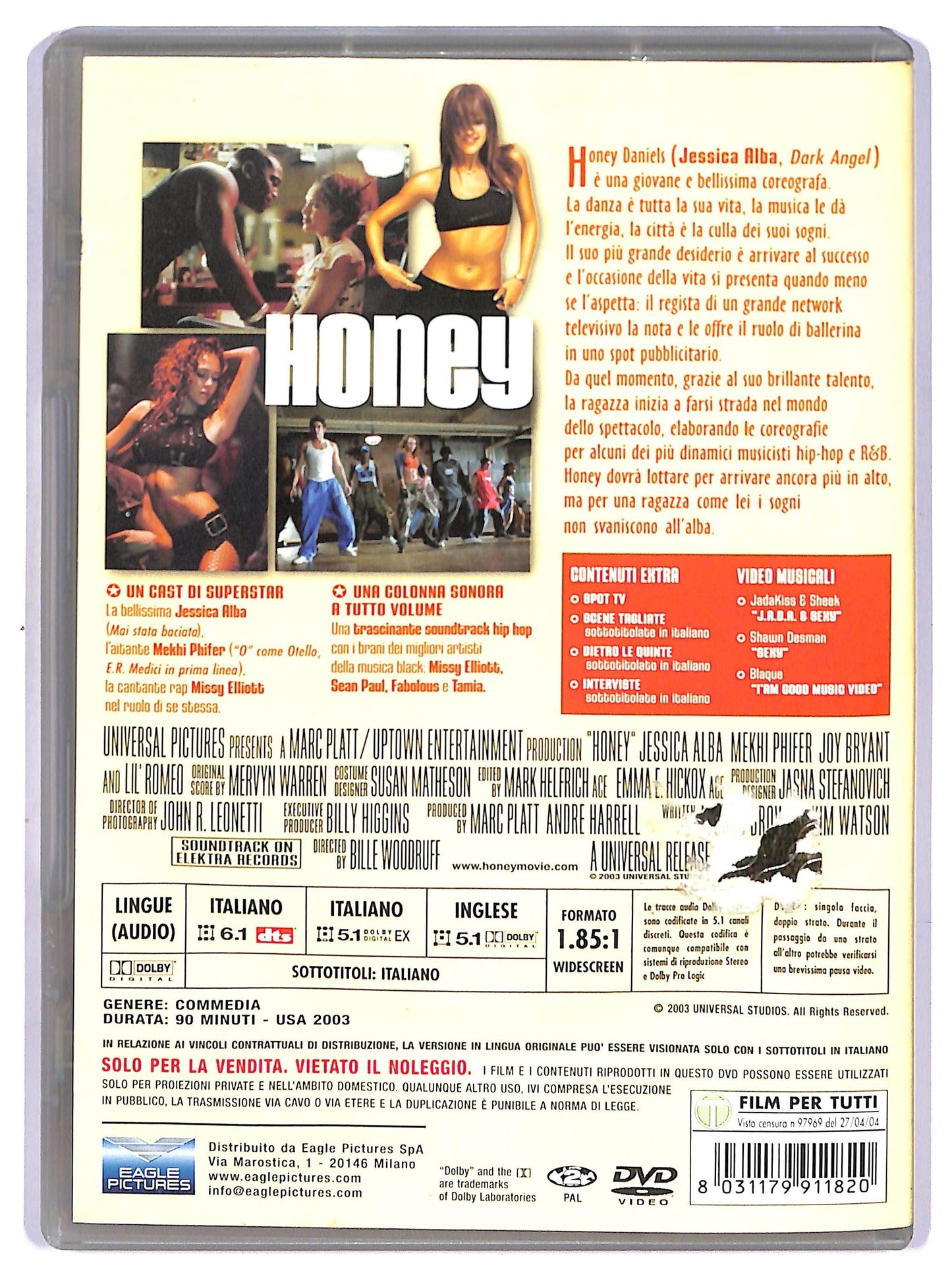 EBOND Honey DVD D759524
