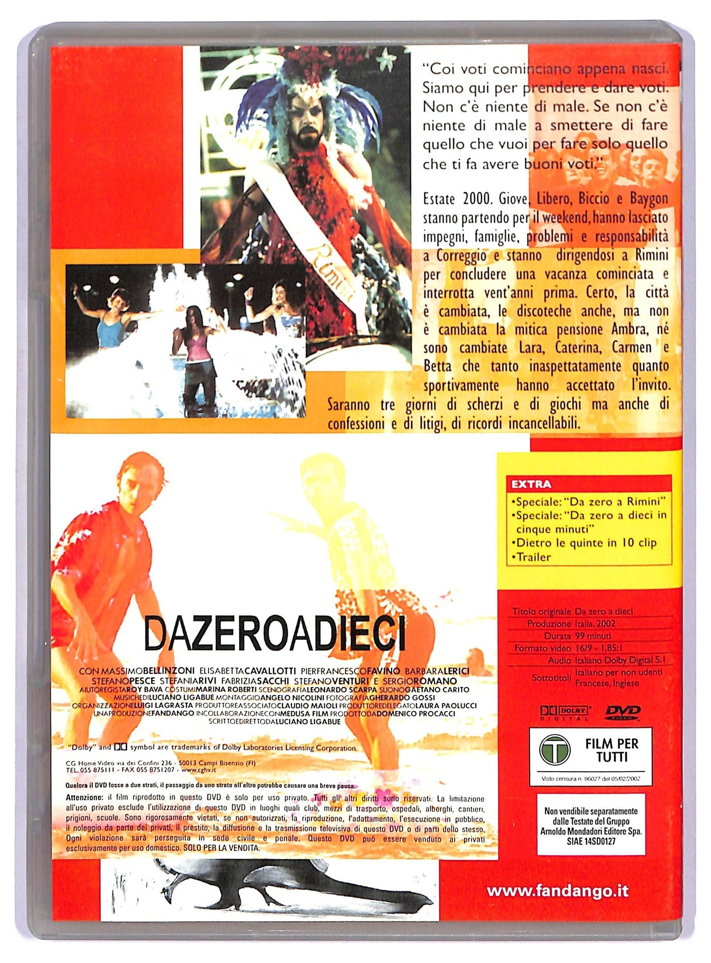 EBOND Da zero a dieci DVD EDITORIALE D759531