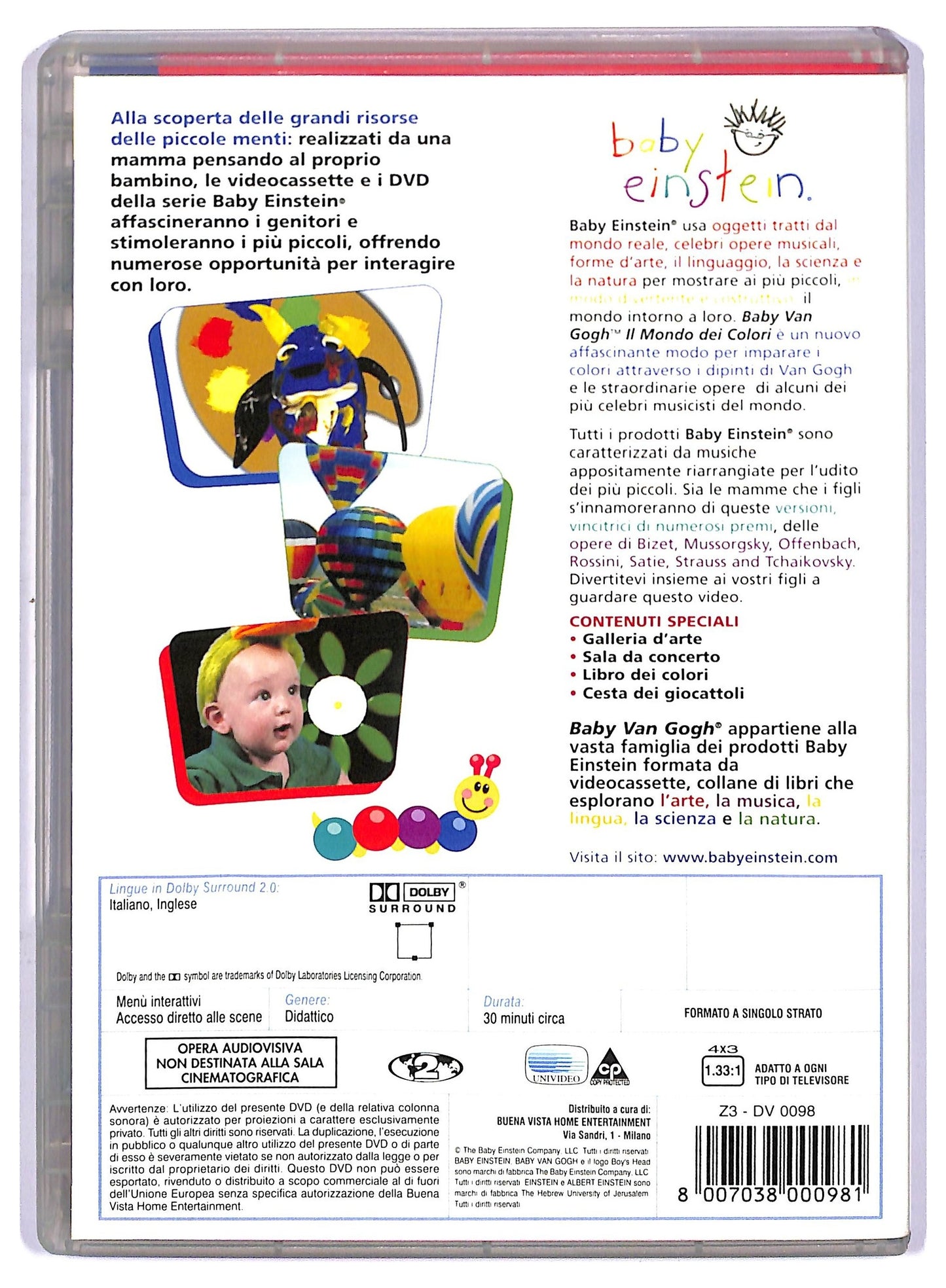 EBOND Baby Einstein - Baby Van Gogh il mondo dei colori DVD D759533