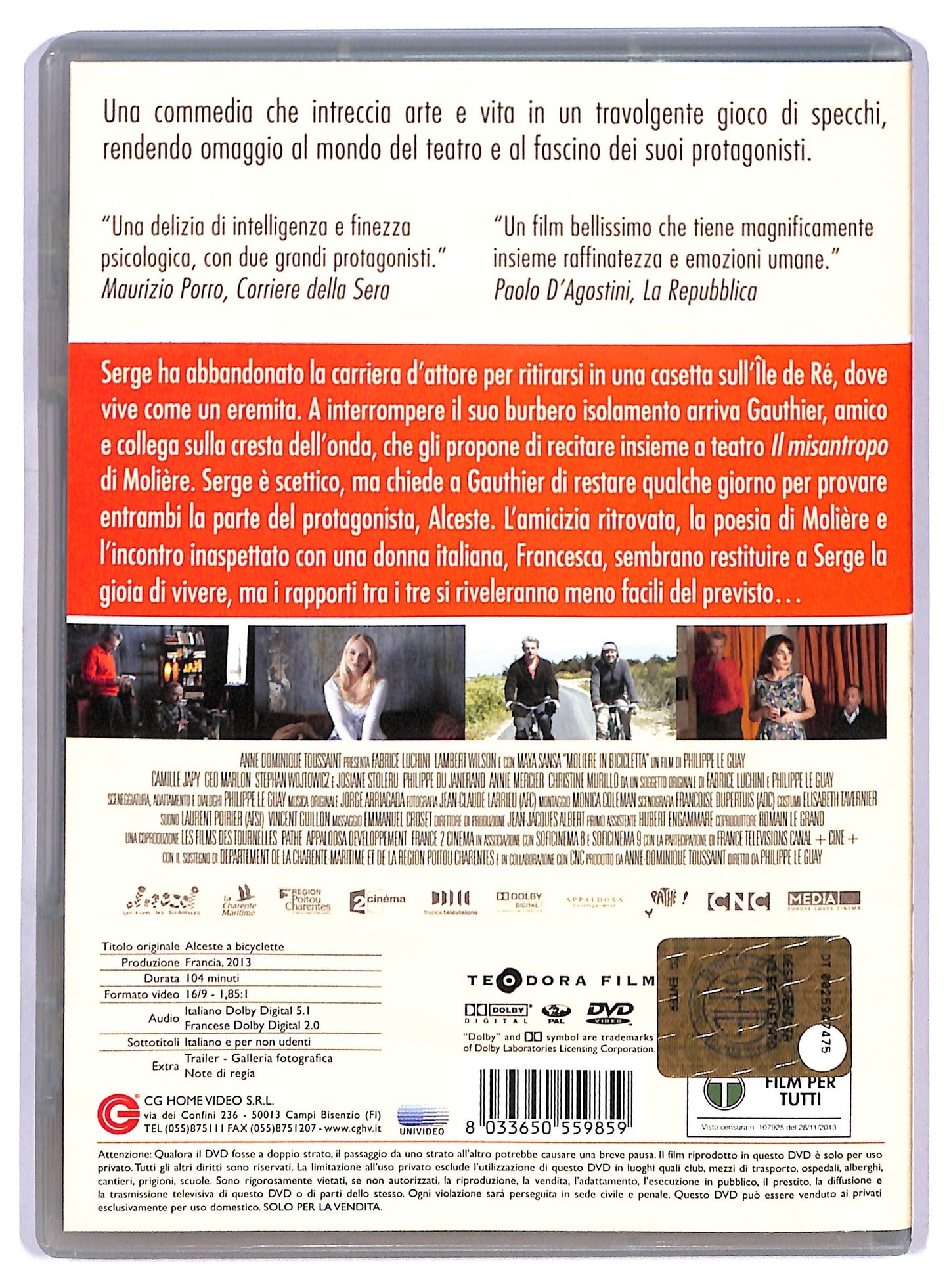 EBOND Moliere In Bicicletta DVD D759538