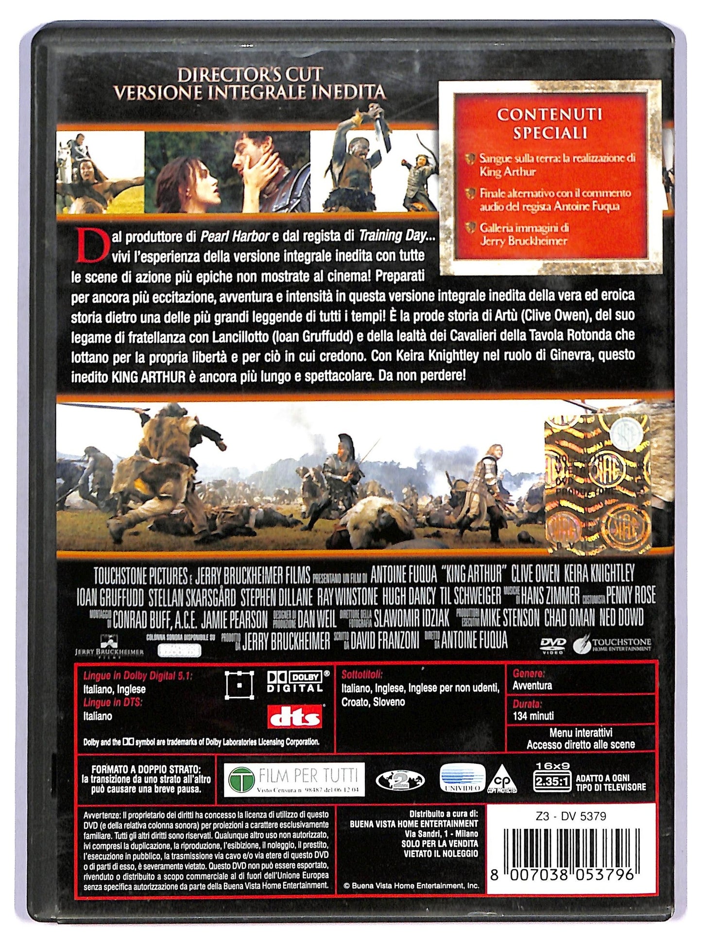 EBOND king arthur - director's cut DVD D759542