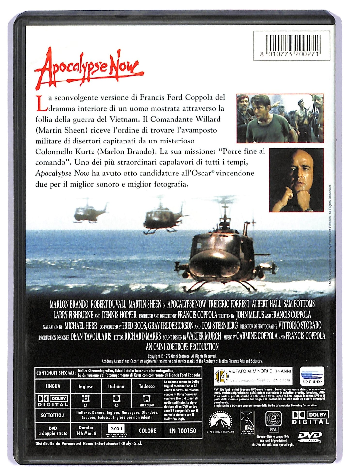 EBOND Apocalypse Now DVD D759550