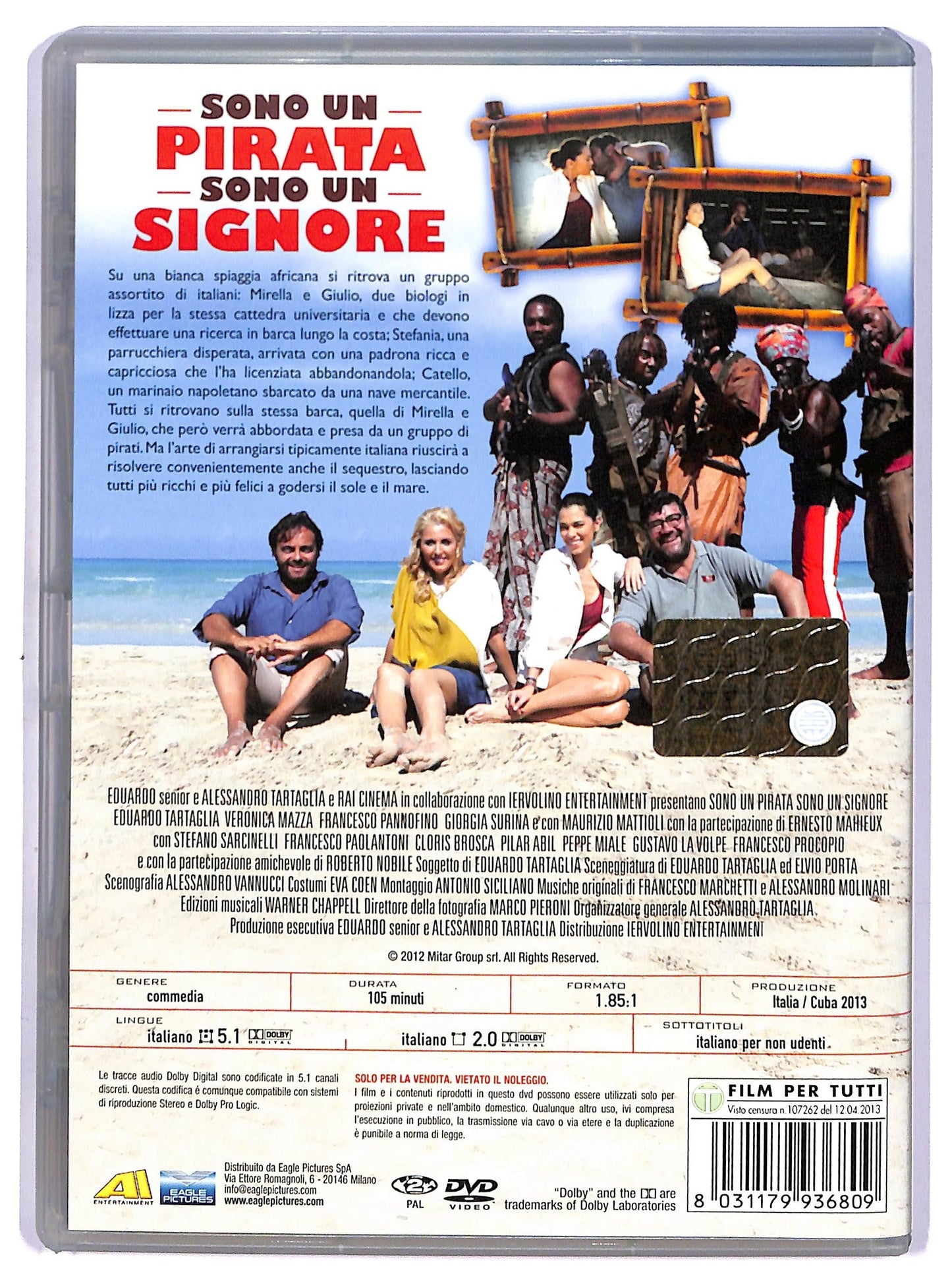 EBOND Sono un pirata, sono un signore (film) DVD D759619