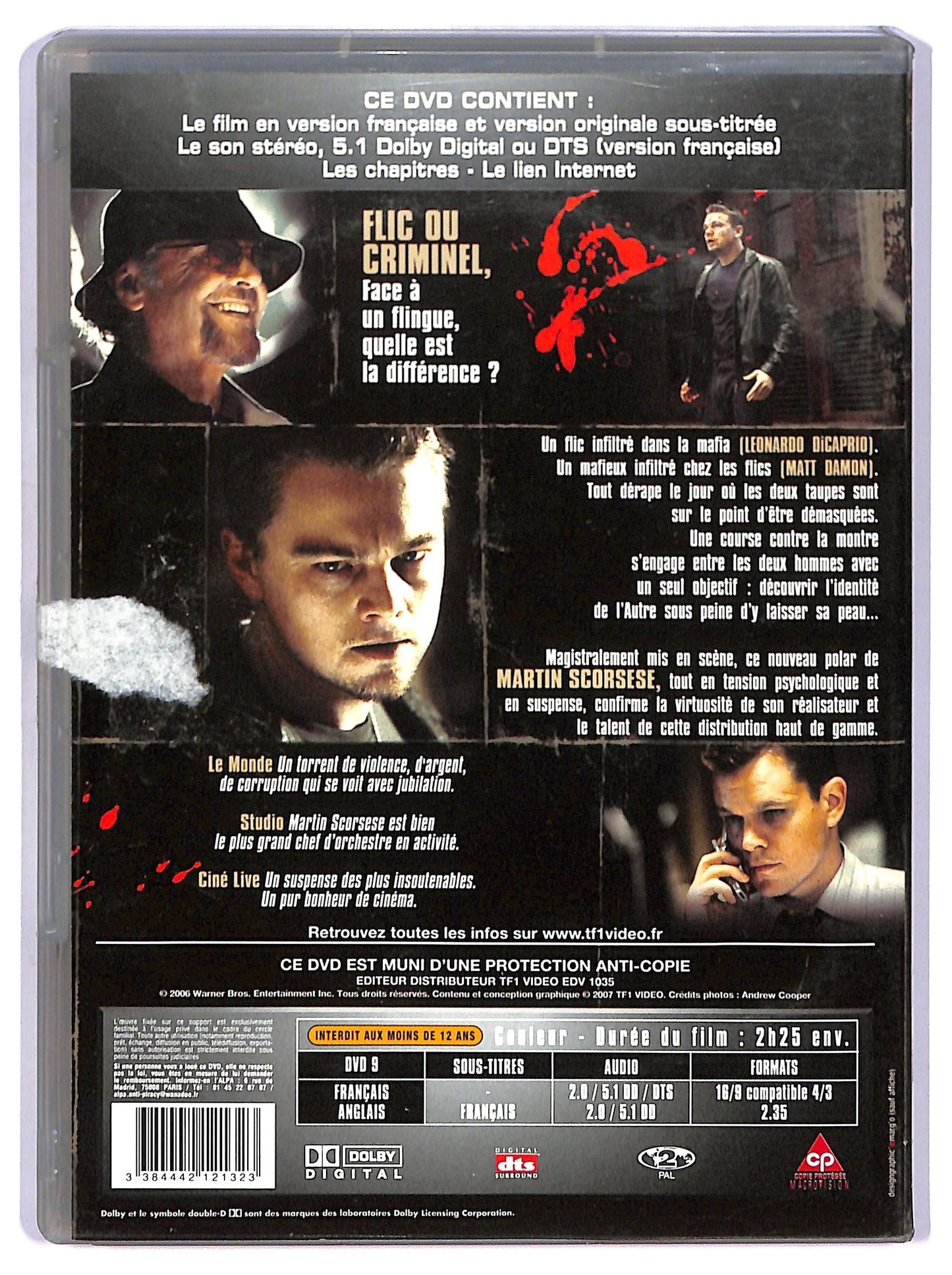 EBOND Les Infiltres the departed - NO ITA DVD D759622