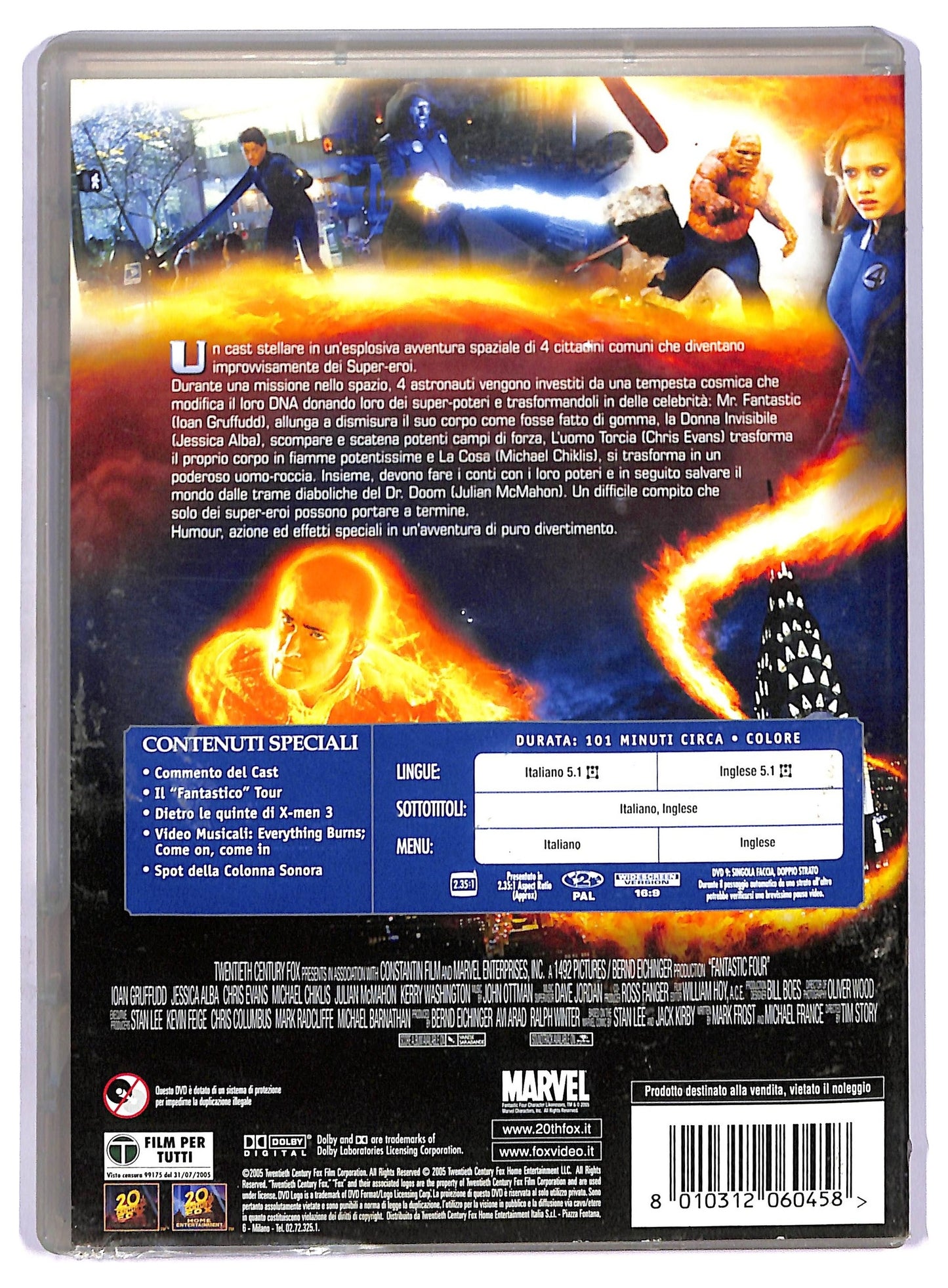 EBOND I fantastici 4 DVD D759624