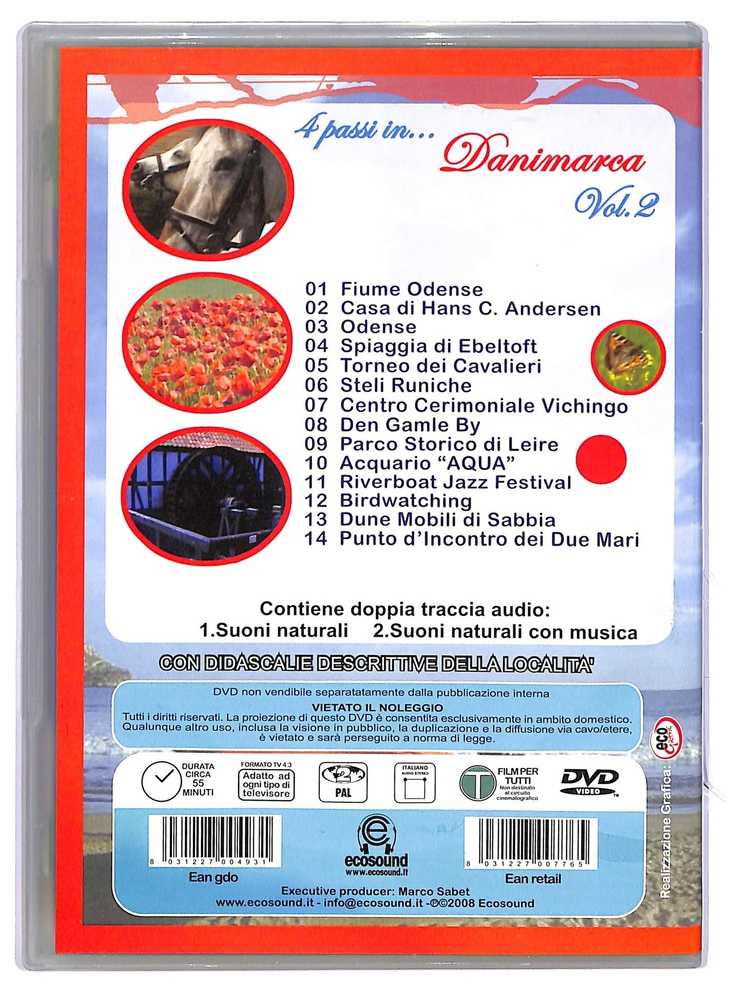 EBOND 4 passi in danimarca vol 2 EDITORIALE DVD D759653