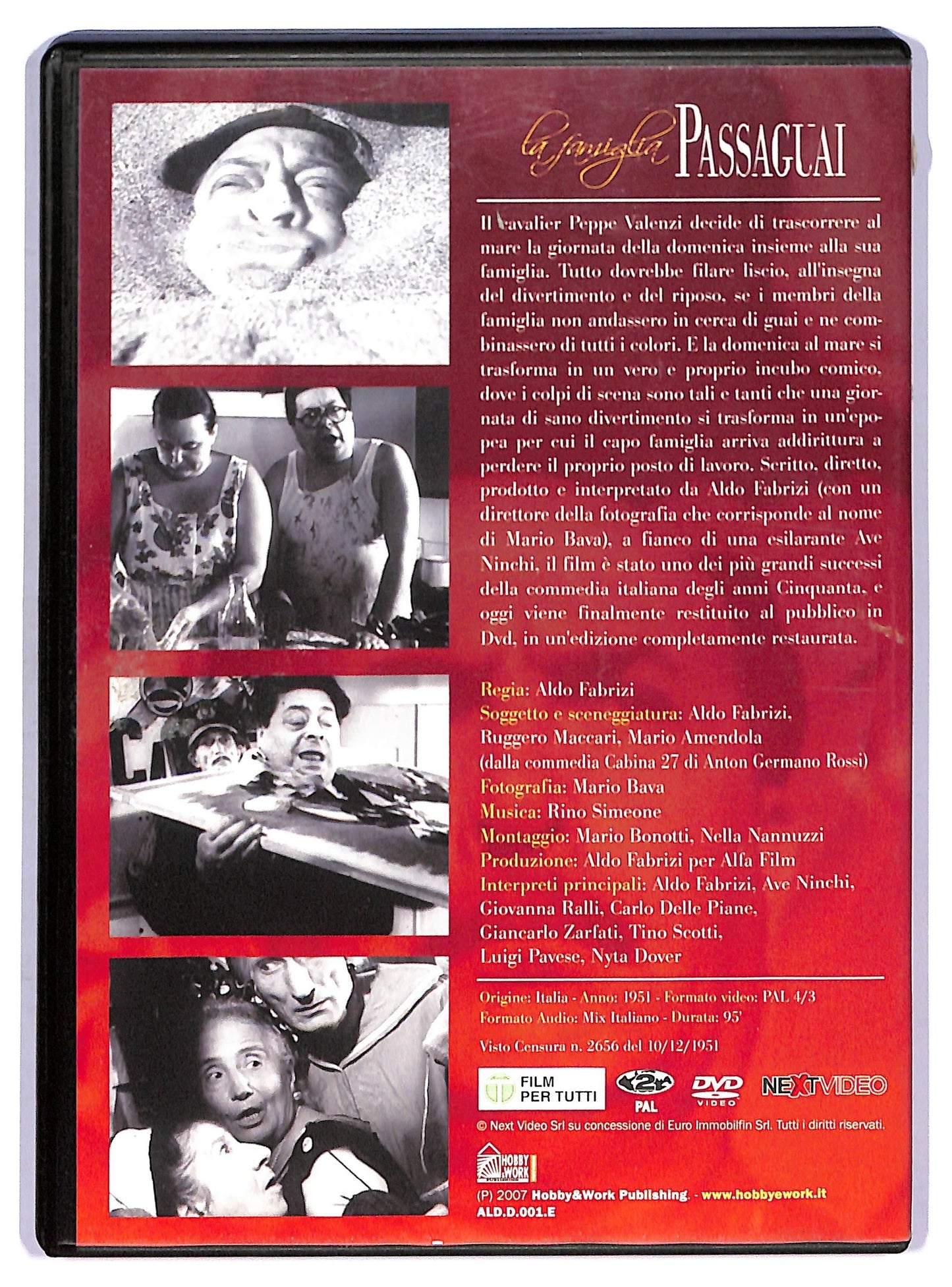 EBOND la famiglia passaguai - EDITORIALE DVD D759708