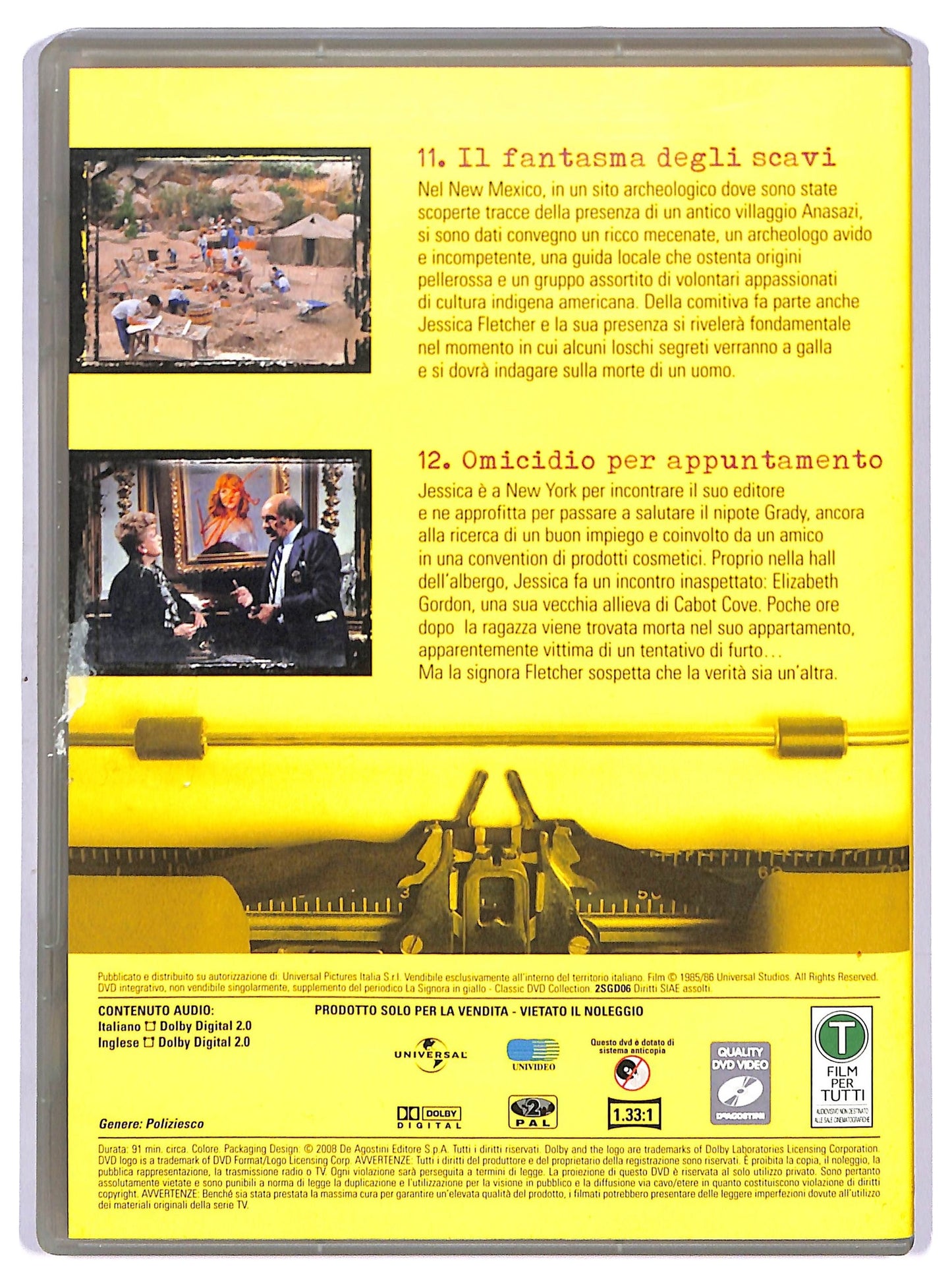 EBOND La signora in giallo stagione 2 episodi 11 - 12 EDITORIALE DVD D759730