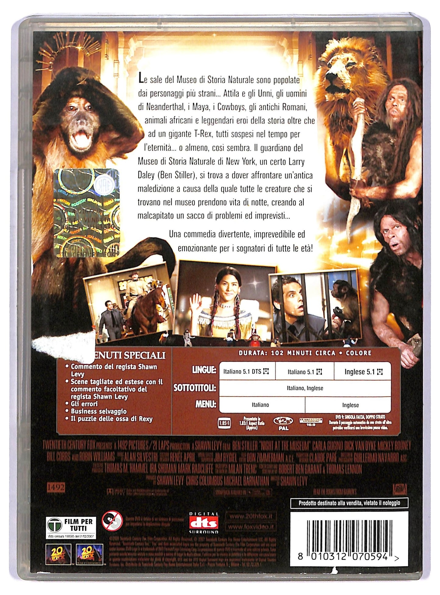 EBOND Una Notte Al Museo DVD D759737