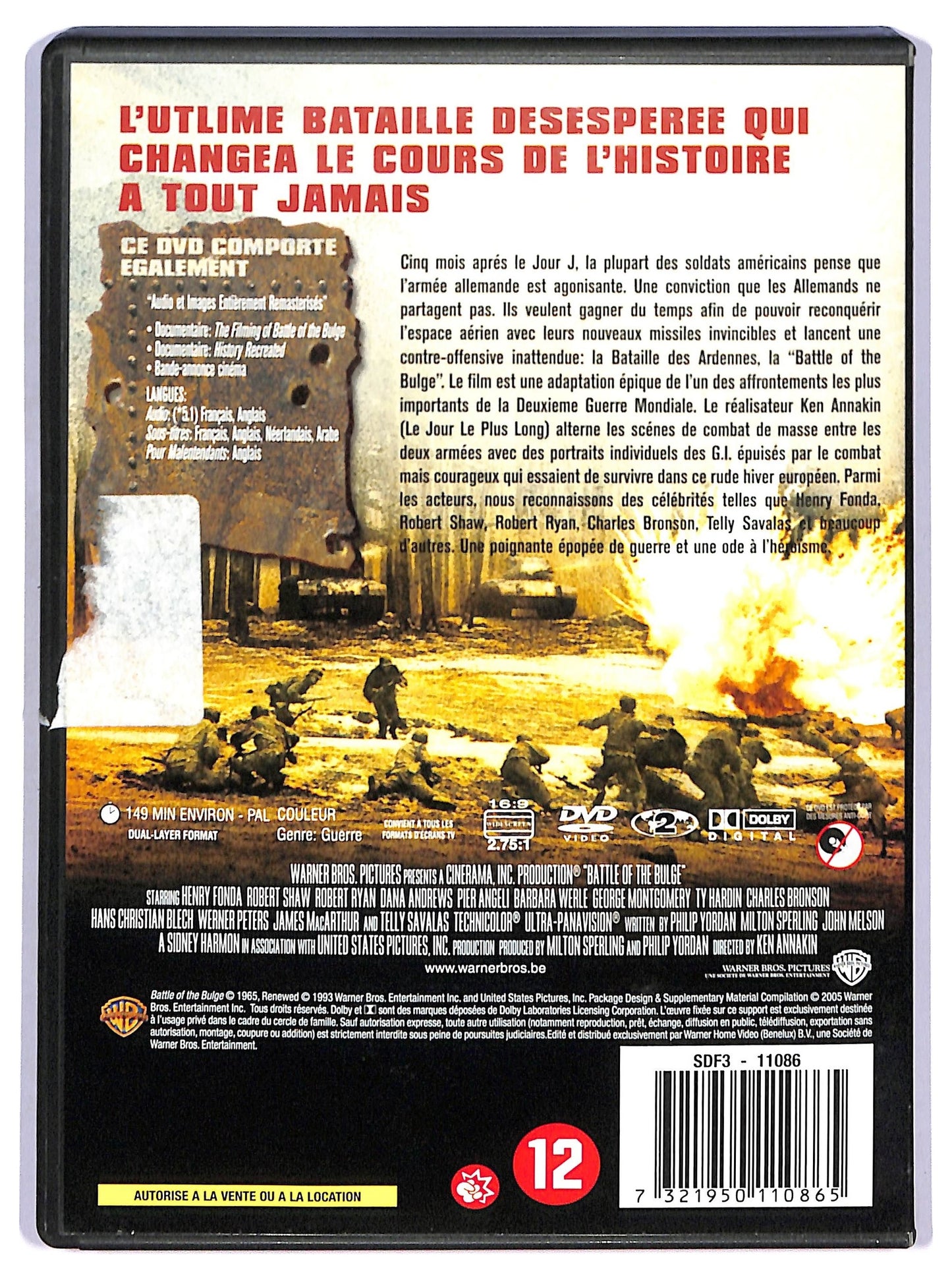 EBOND La Bataille Des Ardennes - edizione FRANCIA DVD D759812