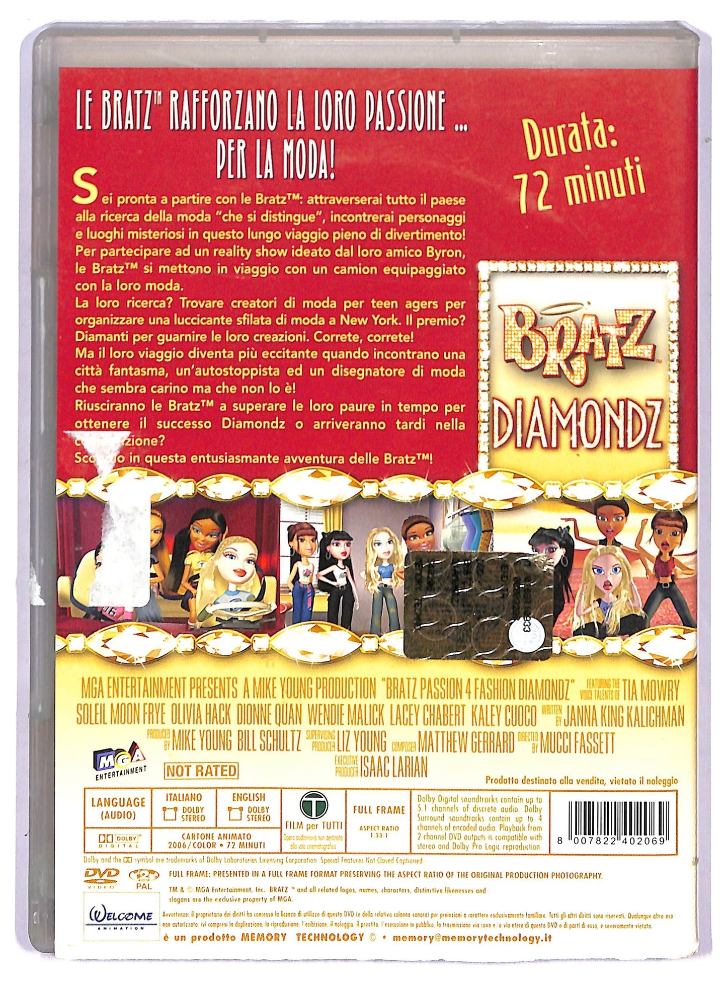 EBOND Bratz Diamondz Passione per la moda DVD D759817