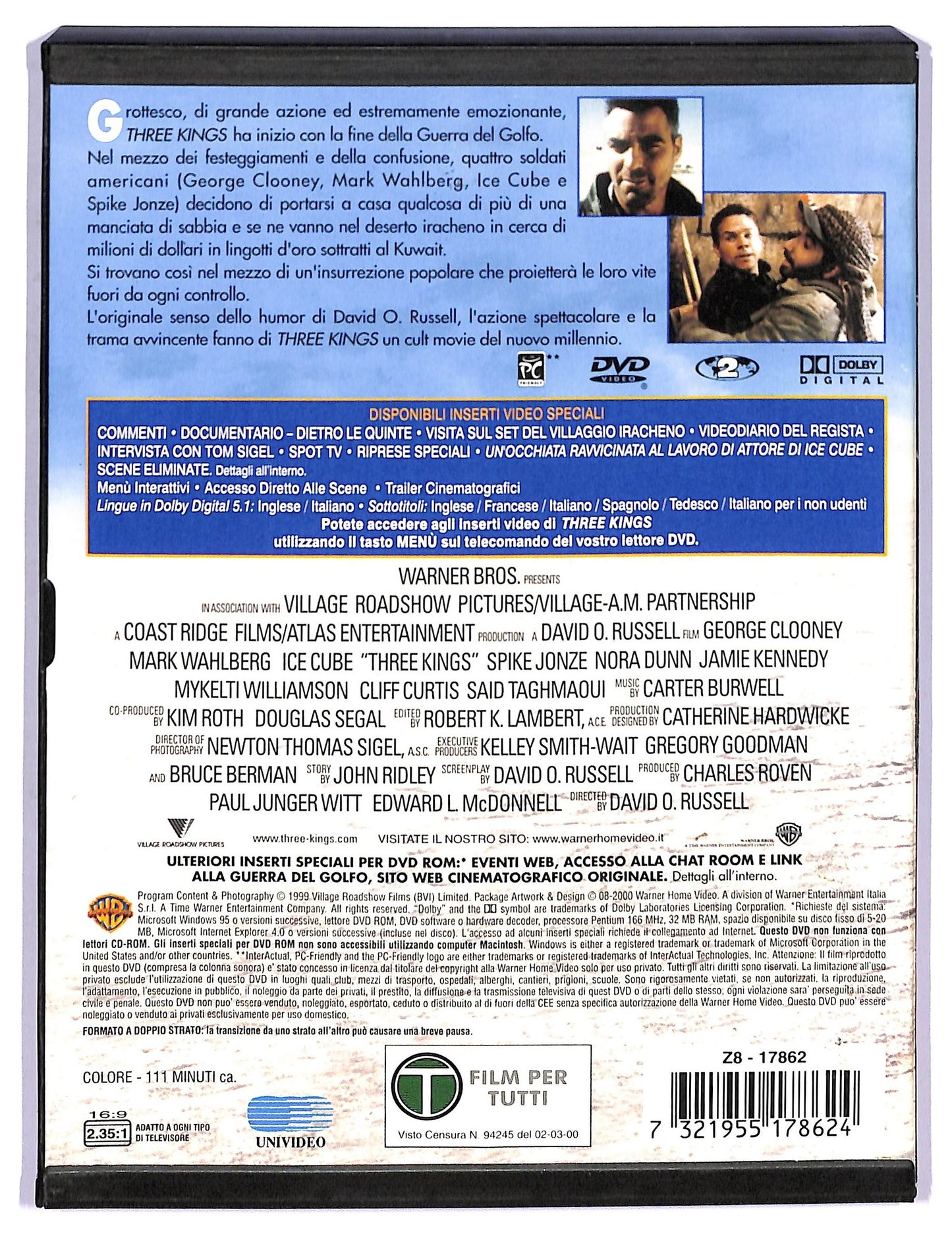 EBOND Three Kings SNAPPER DVD D759822