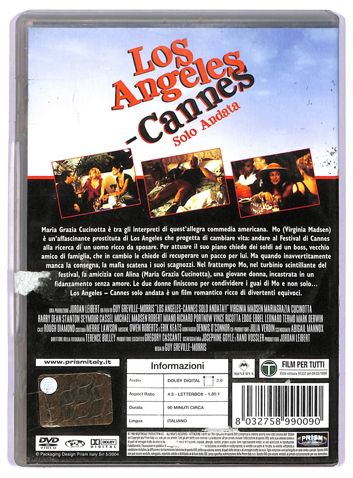 EBOND Los Angeles - Cannes sola andata DVD D759828