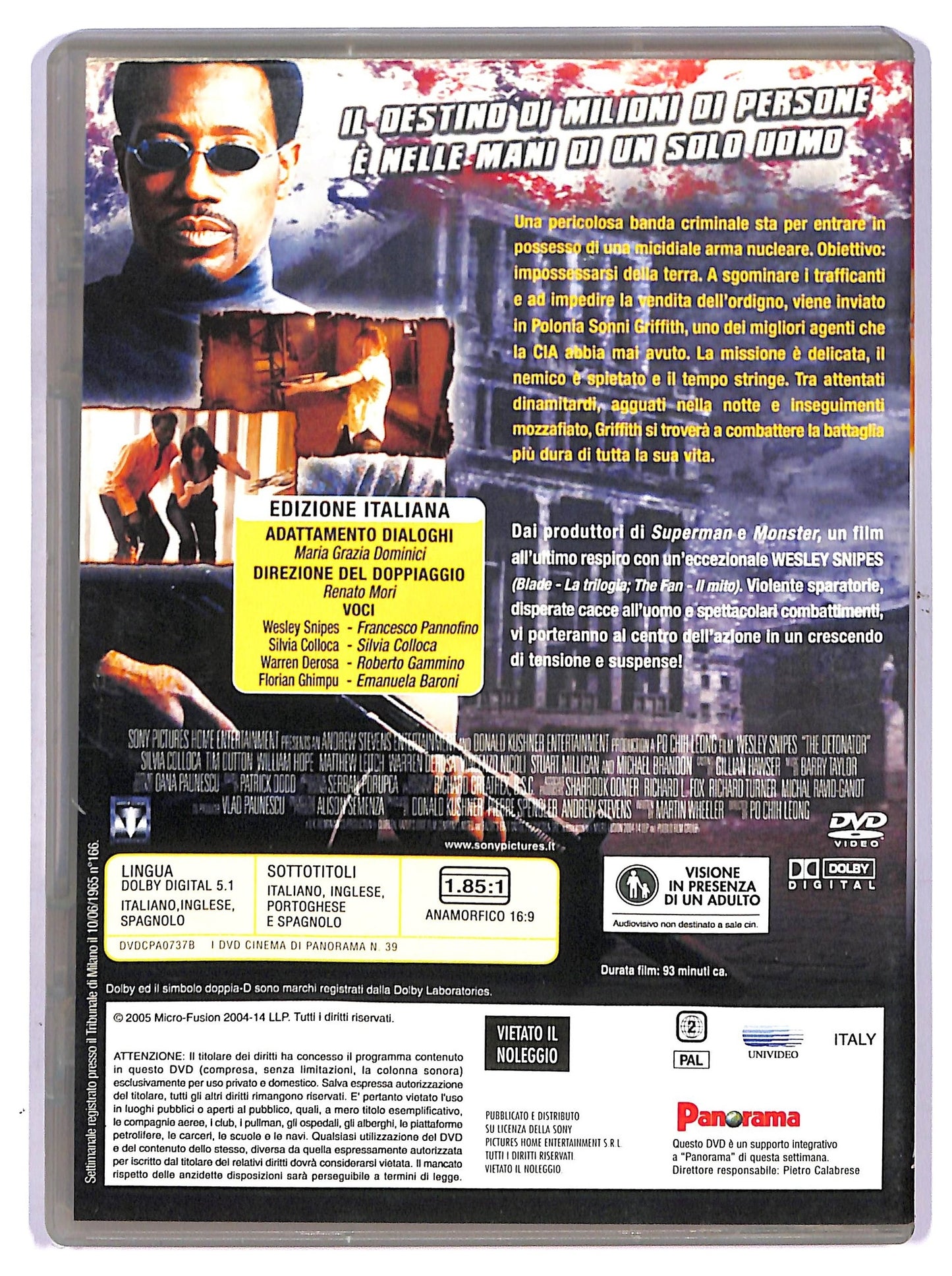 EBOND Detonator - Gioco Mortale DVD Editoriale D759840