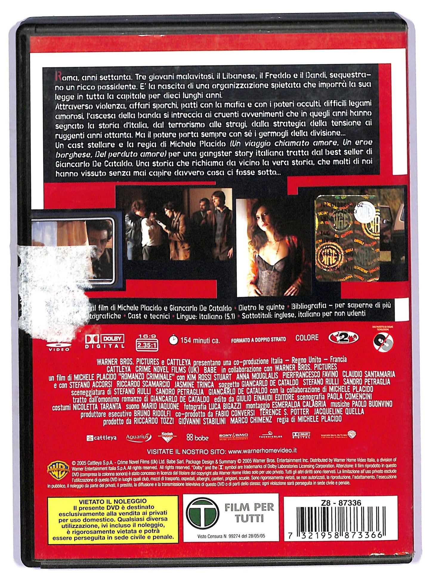 EBOND romanzo criminale DVD D759909