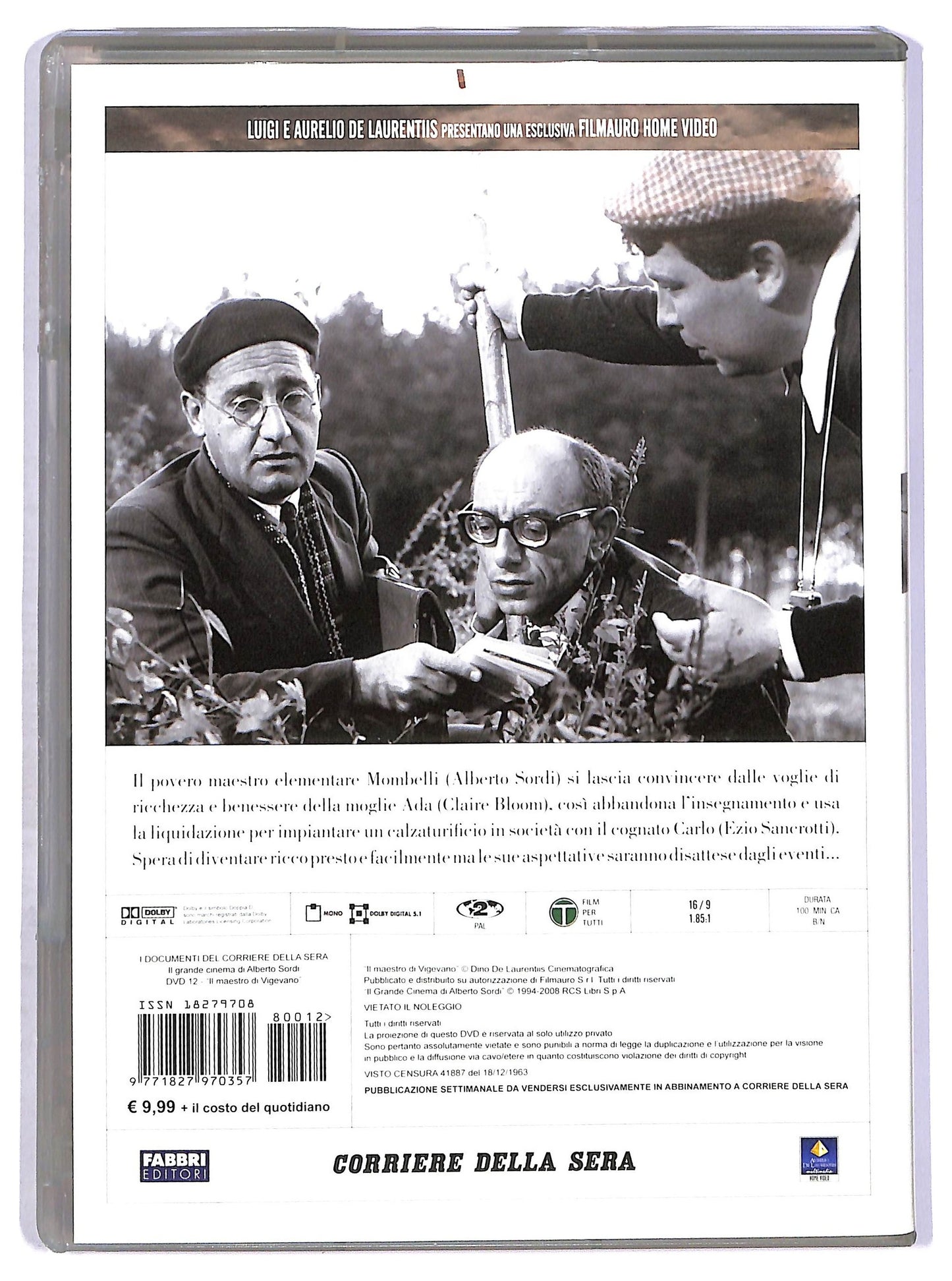 EBOND Il Maestro Di Vigevano - Alberto Sordi DVD Editoriale D760030