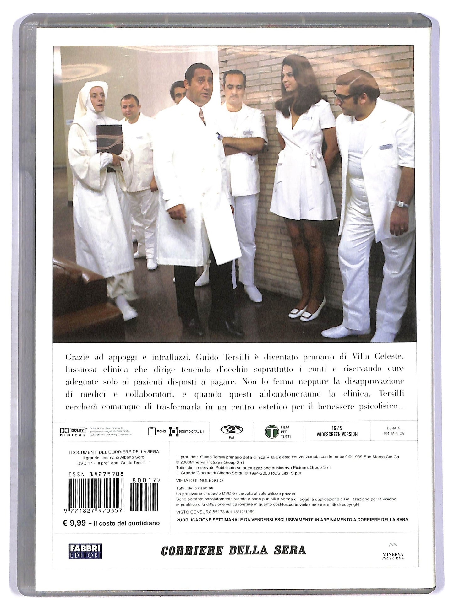 EBOND Alberto Sordi Vol.17 - Il prof. dott Giudo Tersilli EDITORIALE DVD D760034