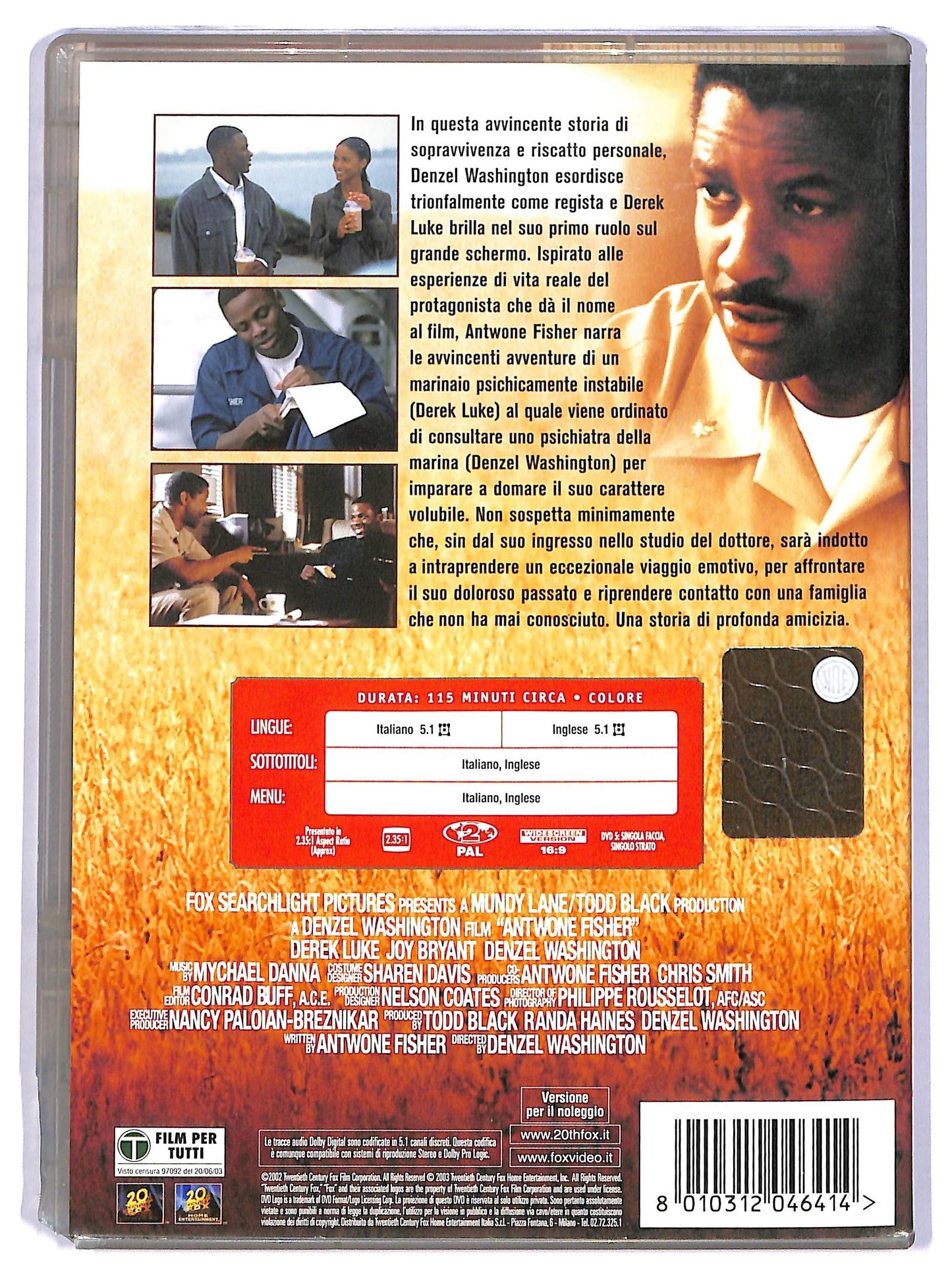 EBOND antwone fisher DVD D760111