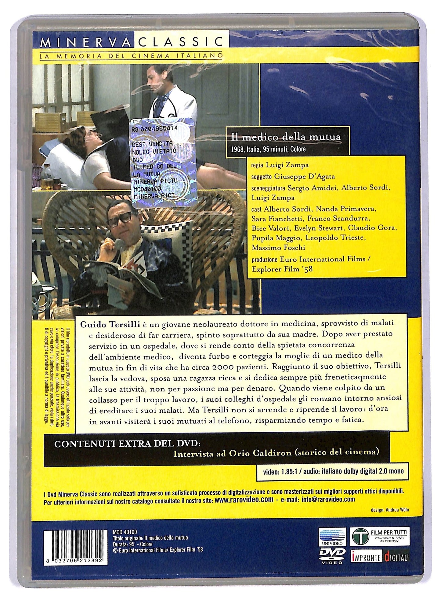 EBOND Il Medico Della Mutua DVD D760133