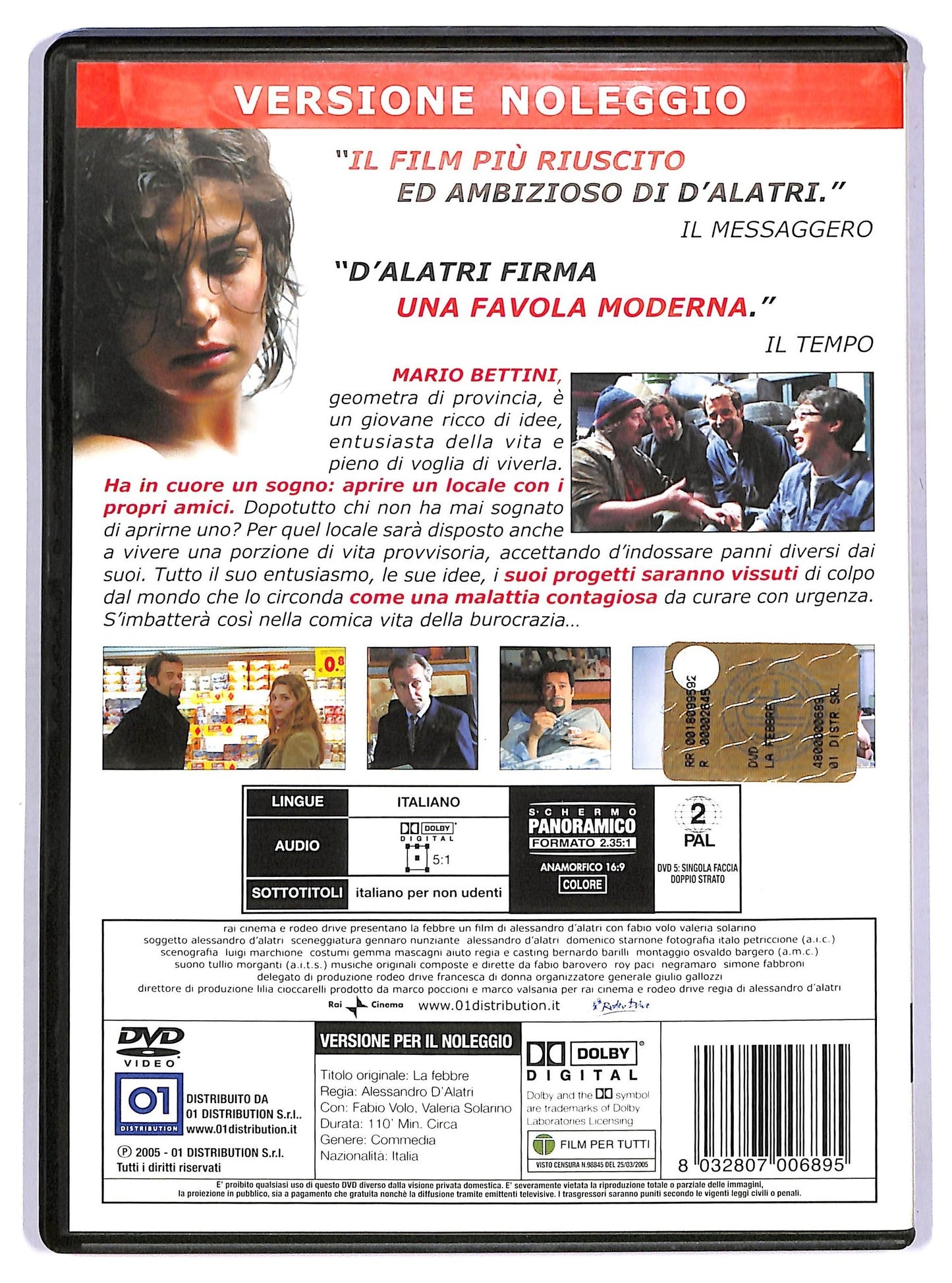EBOND la febbre NOLEGGIO DVD D760158