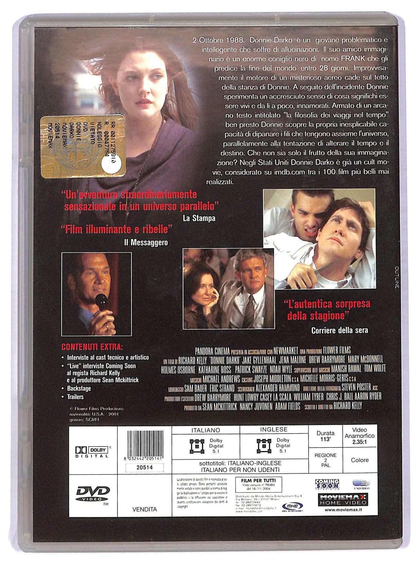 EBOND Donnie Darko DVD Editoriale D760217