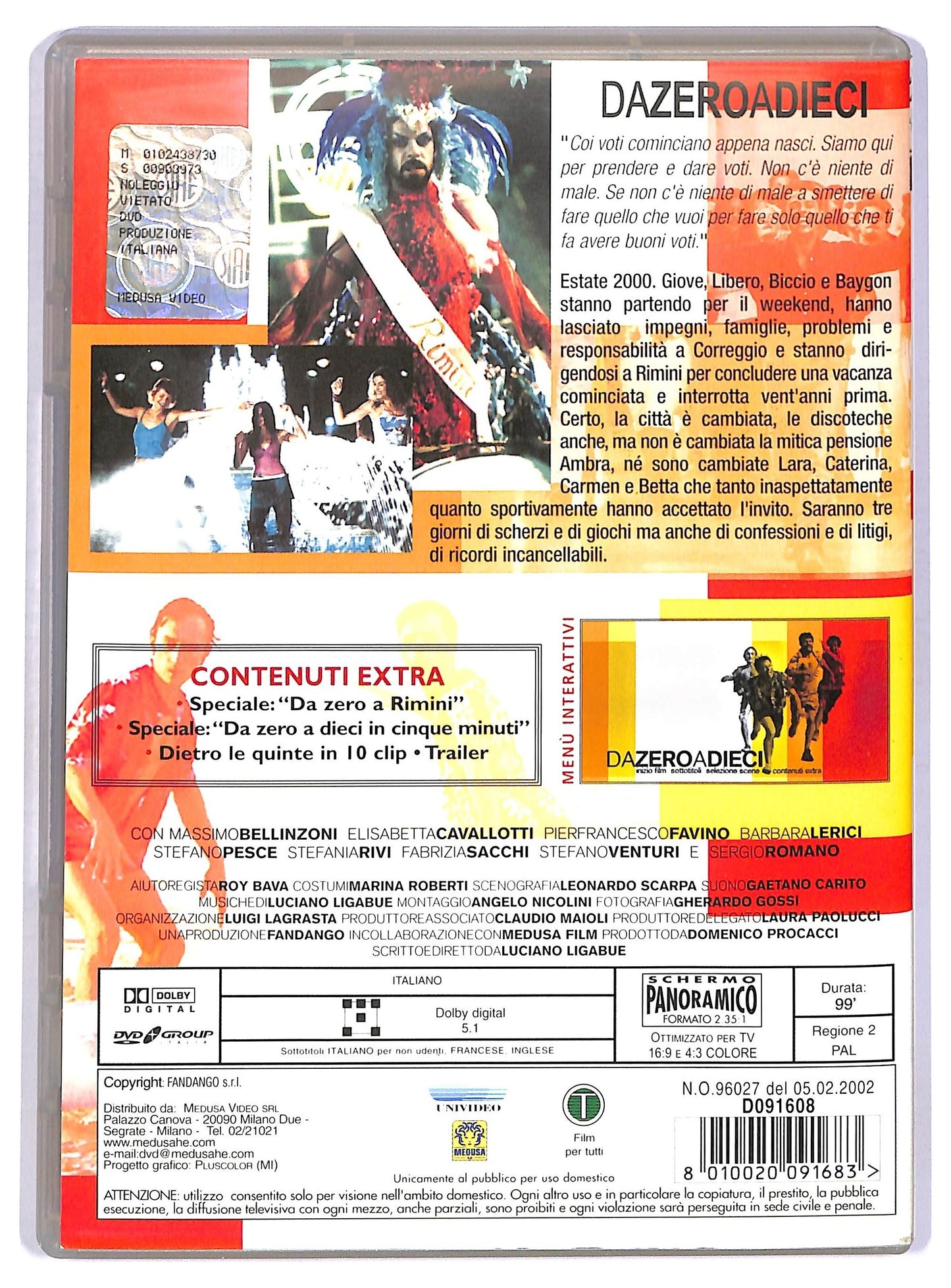 EBOND Da zero a Dieci DVD D760225