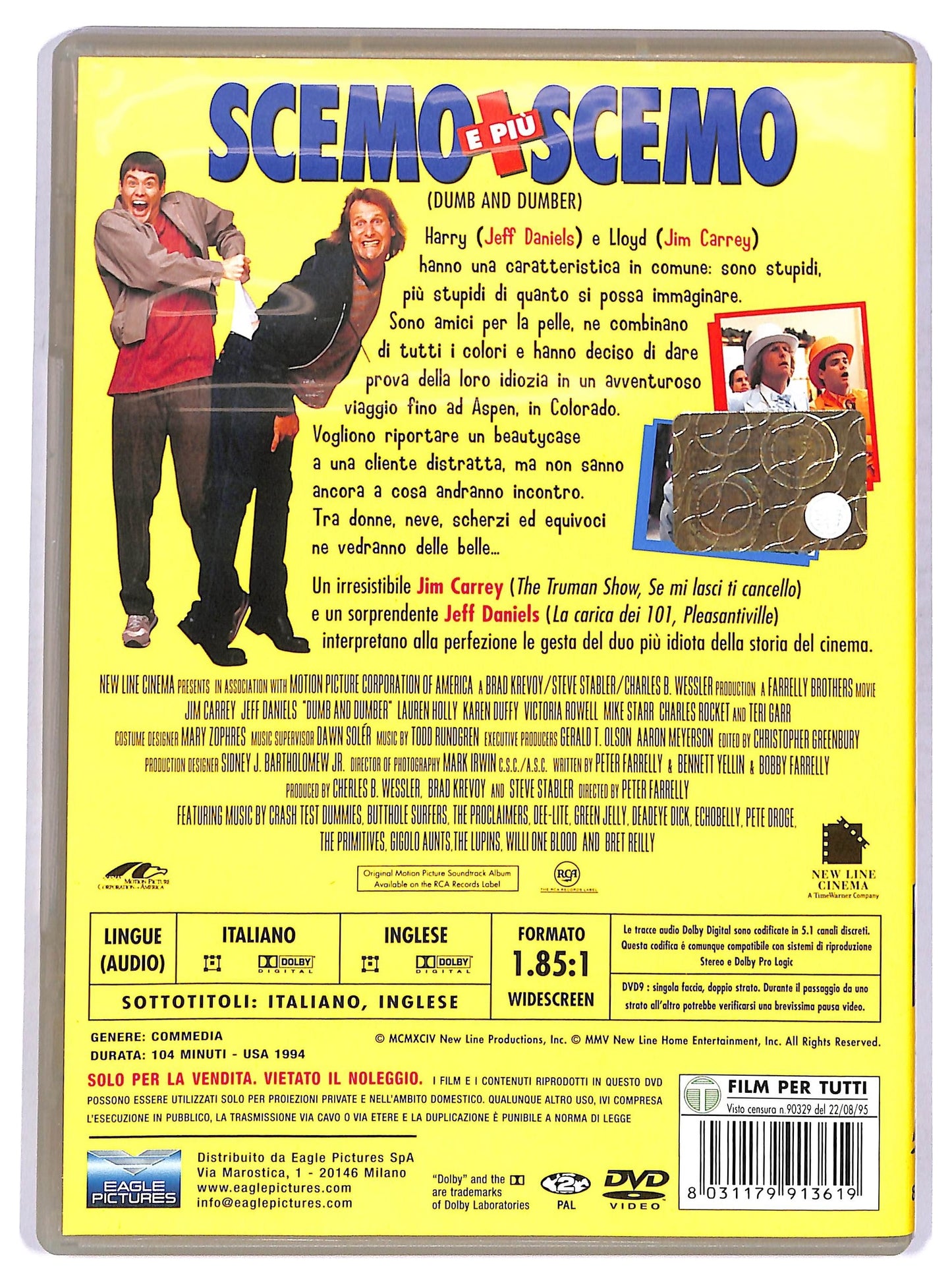 EBOND Scemo e piu scemo DVD D760226