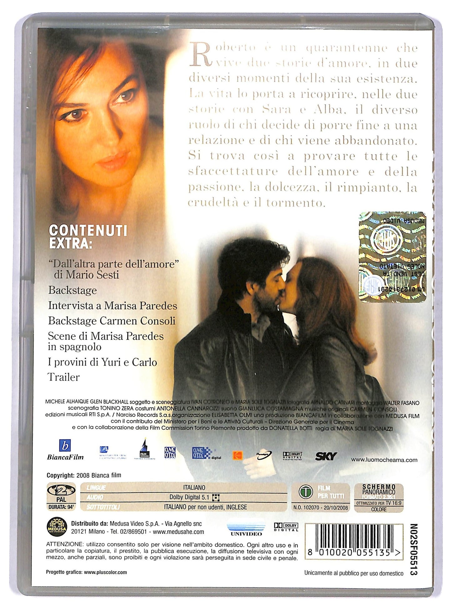 EBOND L'uomo che ama NOLEGGIO DVD D760321