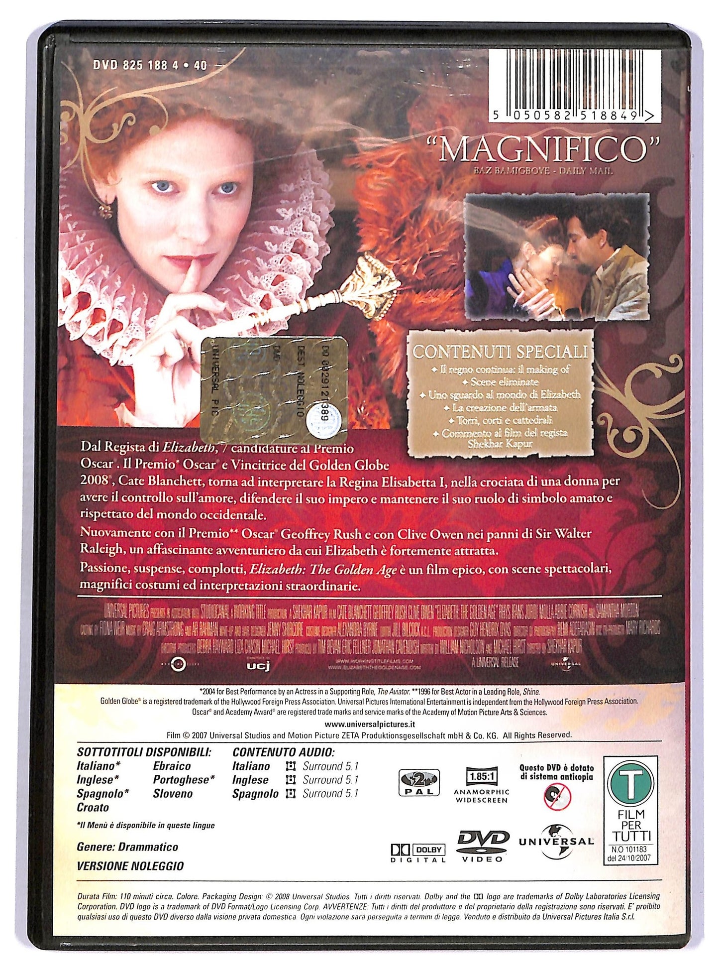EBOND elizabeth - the golden age NOLEGGIO DVD D760325