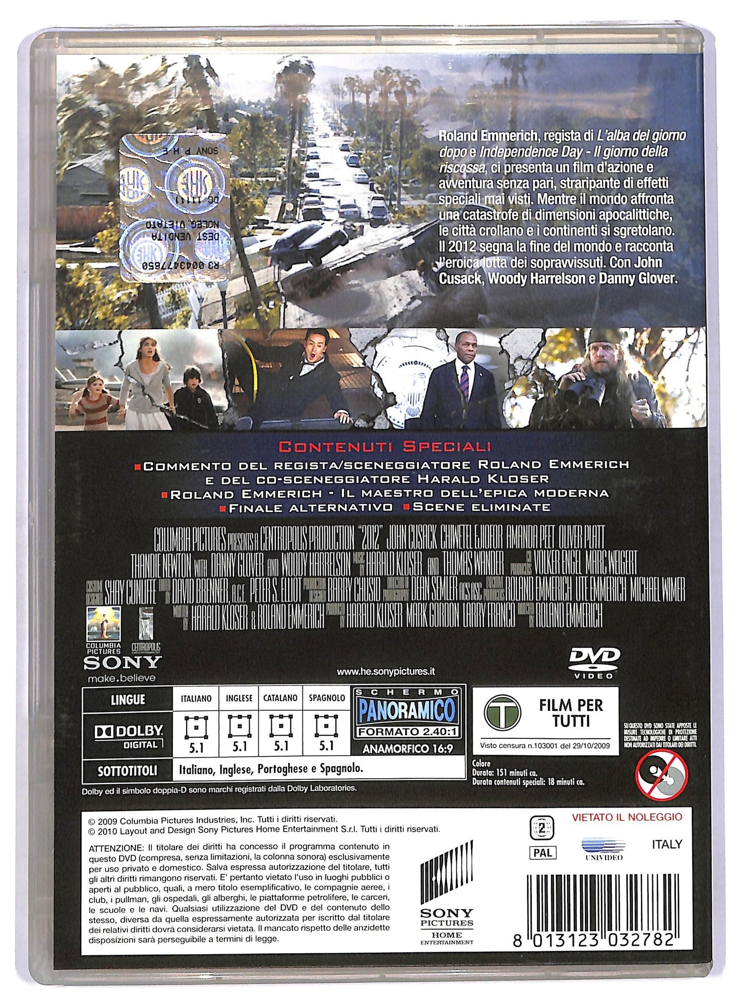 EBOND 2012 EDITORIALE DVD D760332