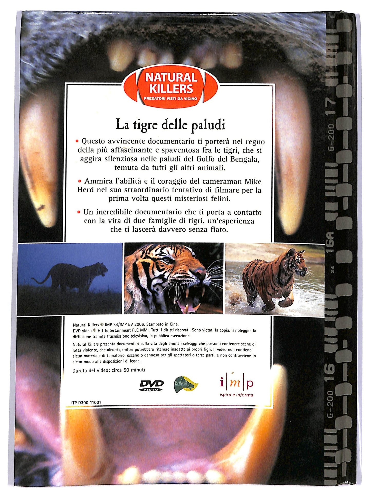 EBOND Tigre delle paludi DVD EDITORIALE D760358