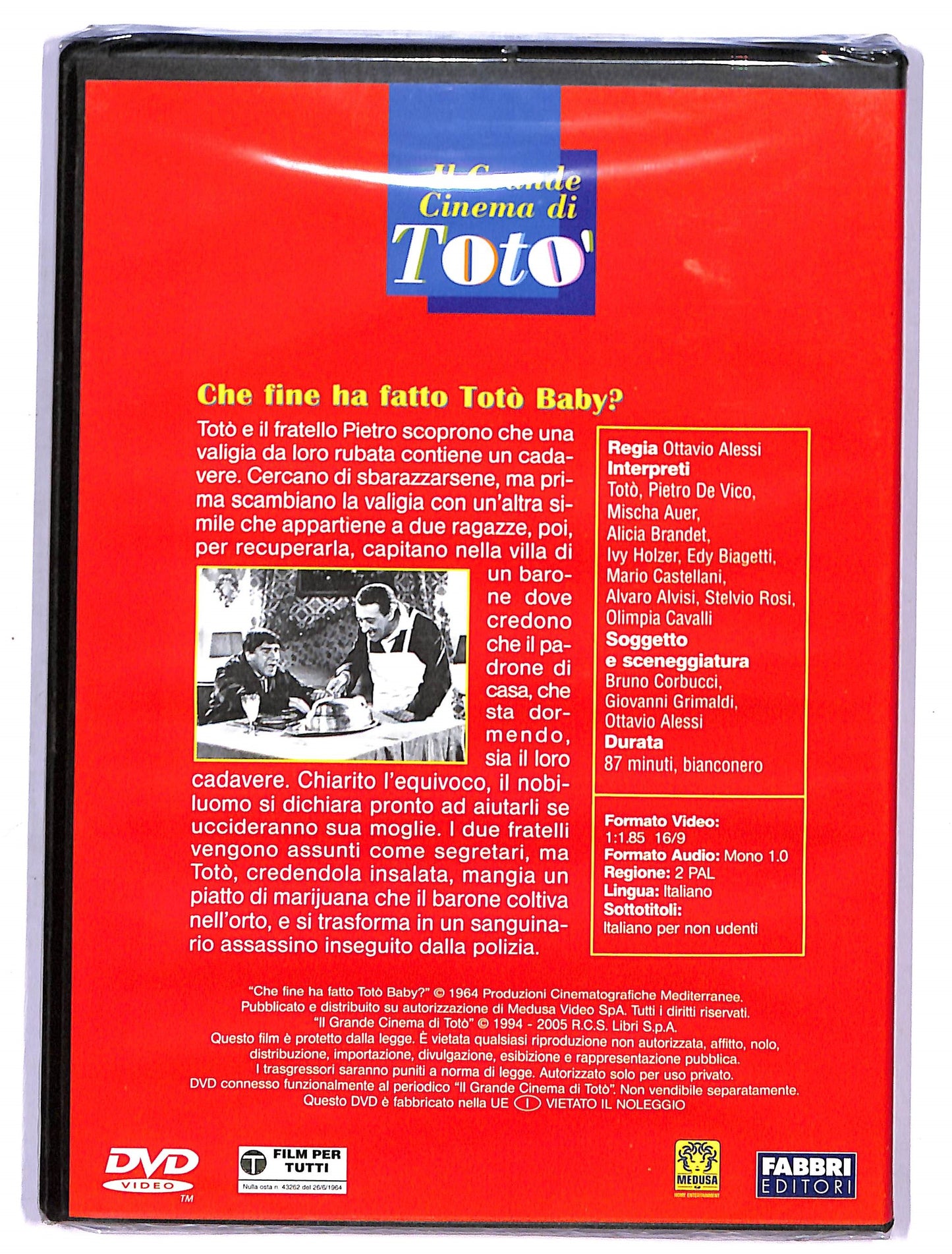 EBOND Che fine ha fatto Toto Baby? EDITORIALE DVD D760460