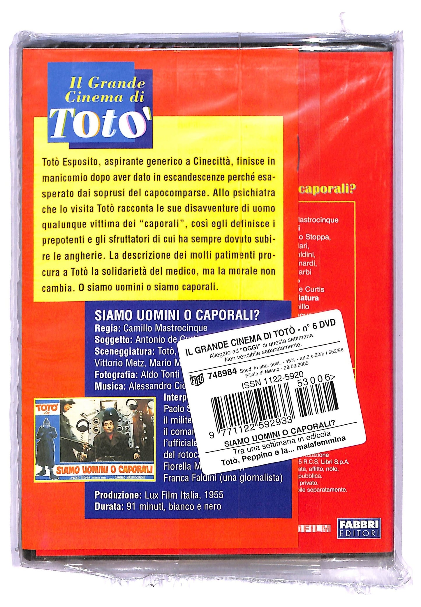 EBOND Siamo uomini o caporali EDITORIALE DVD D760513
