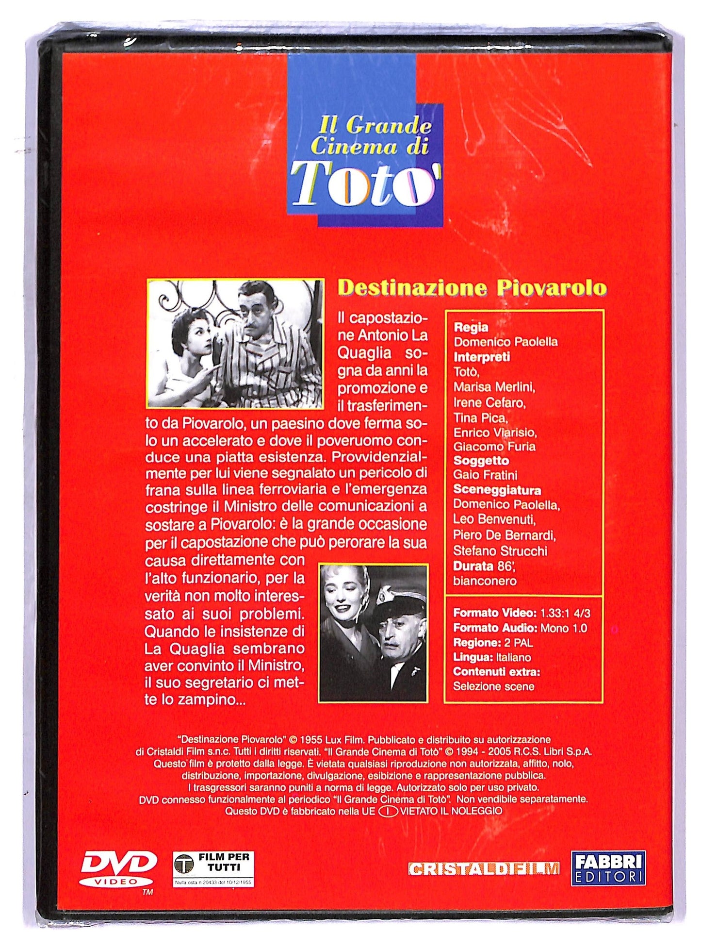 EBOND Destinazione Piovarolo - EDITORIALE DVD D760519