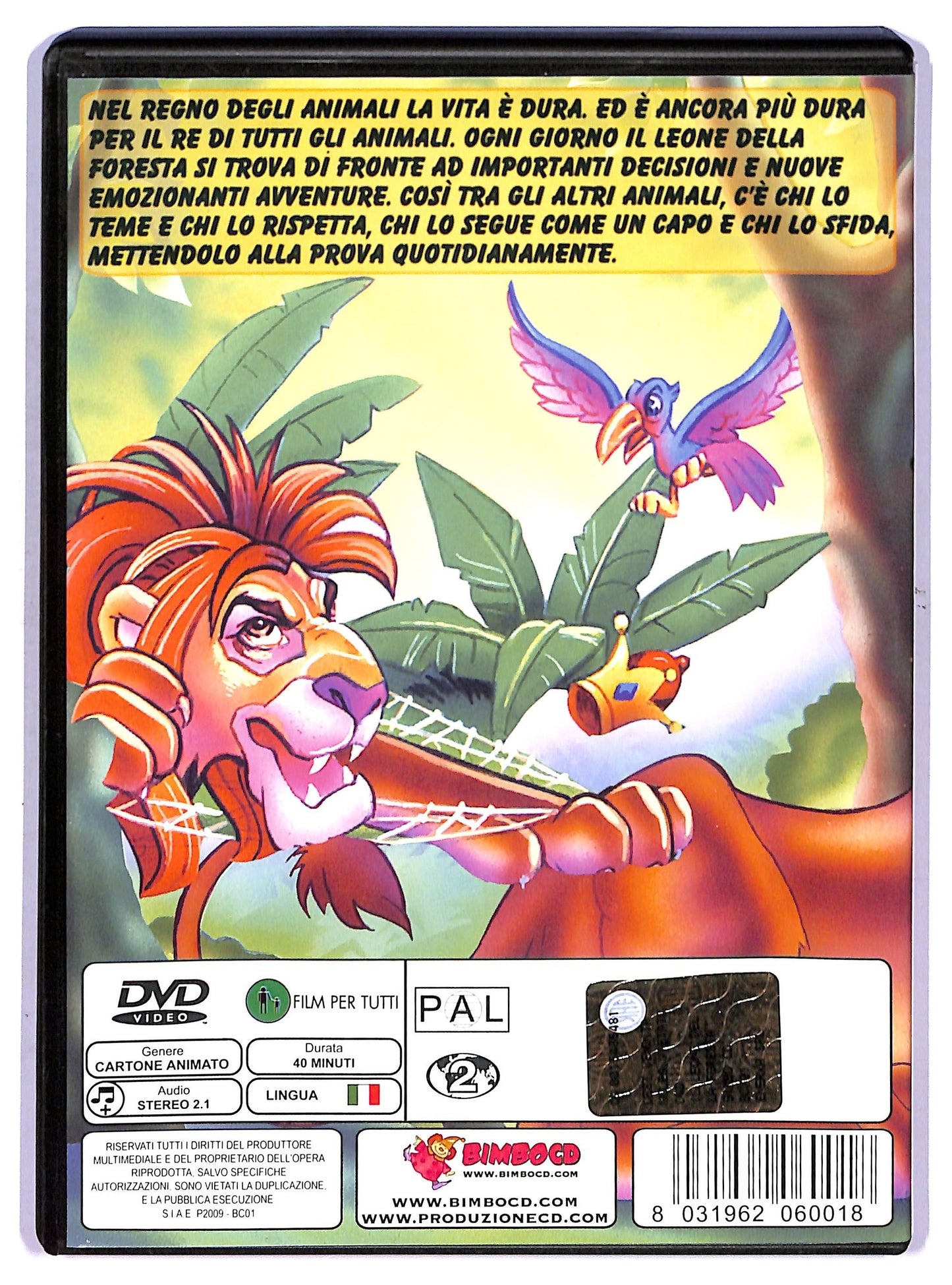 EBOND Il re della foresta DVD D760552