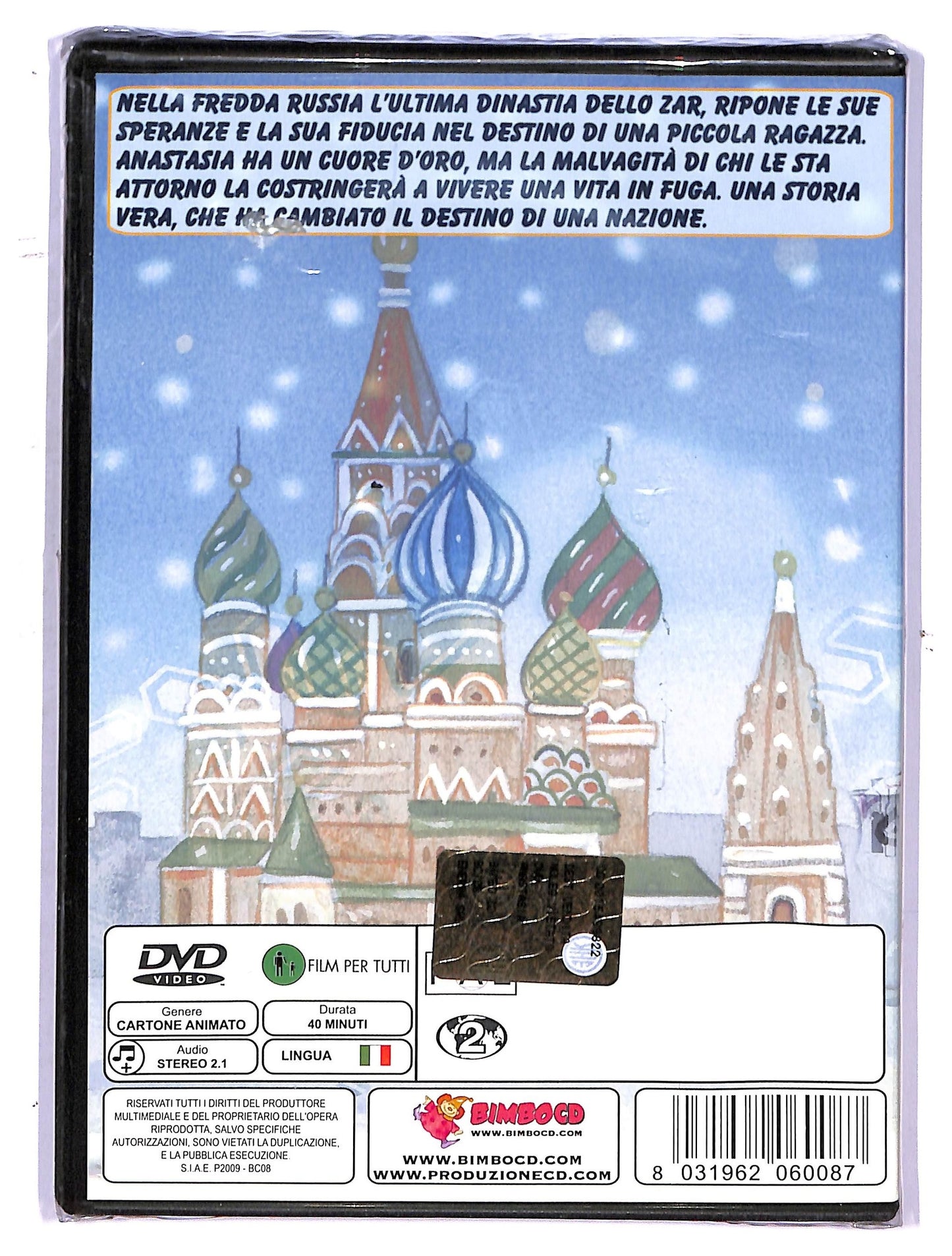 EBOND Bimbo cartoons - Anastasia EDITORIALE DVD D760610