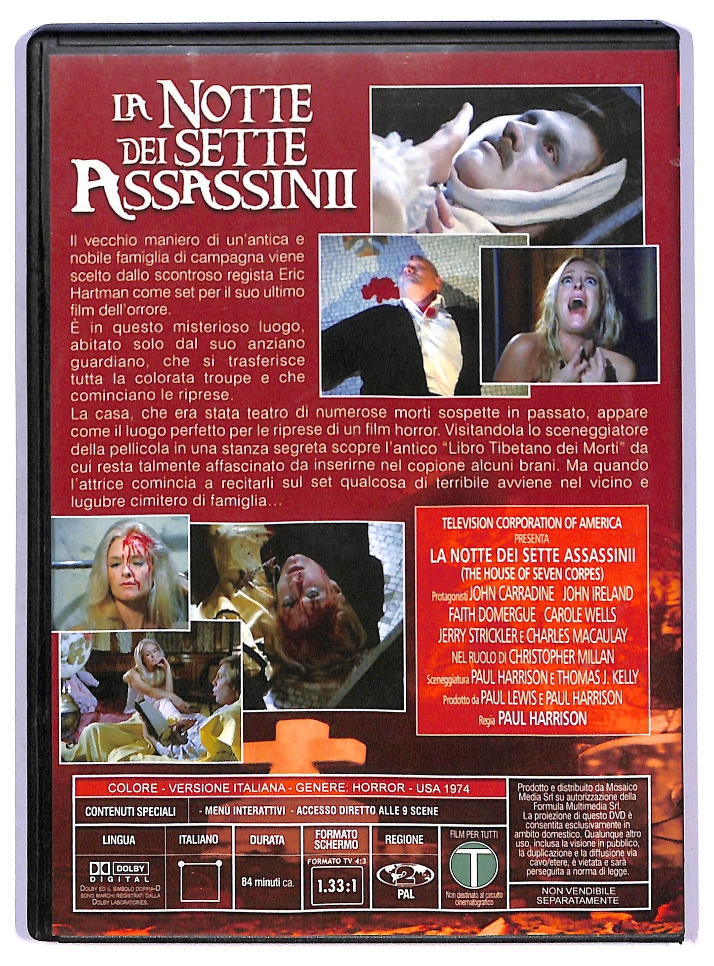 EBOND La notte dei sette assassinii DVD D760627