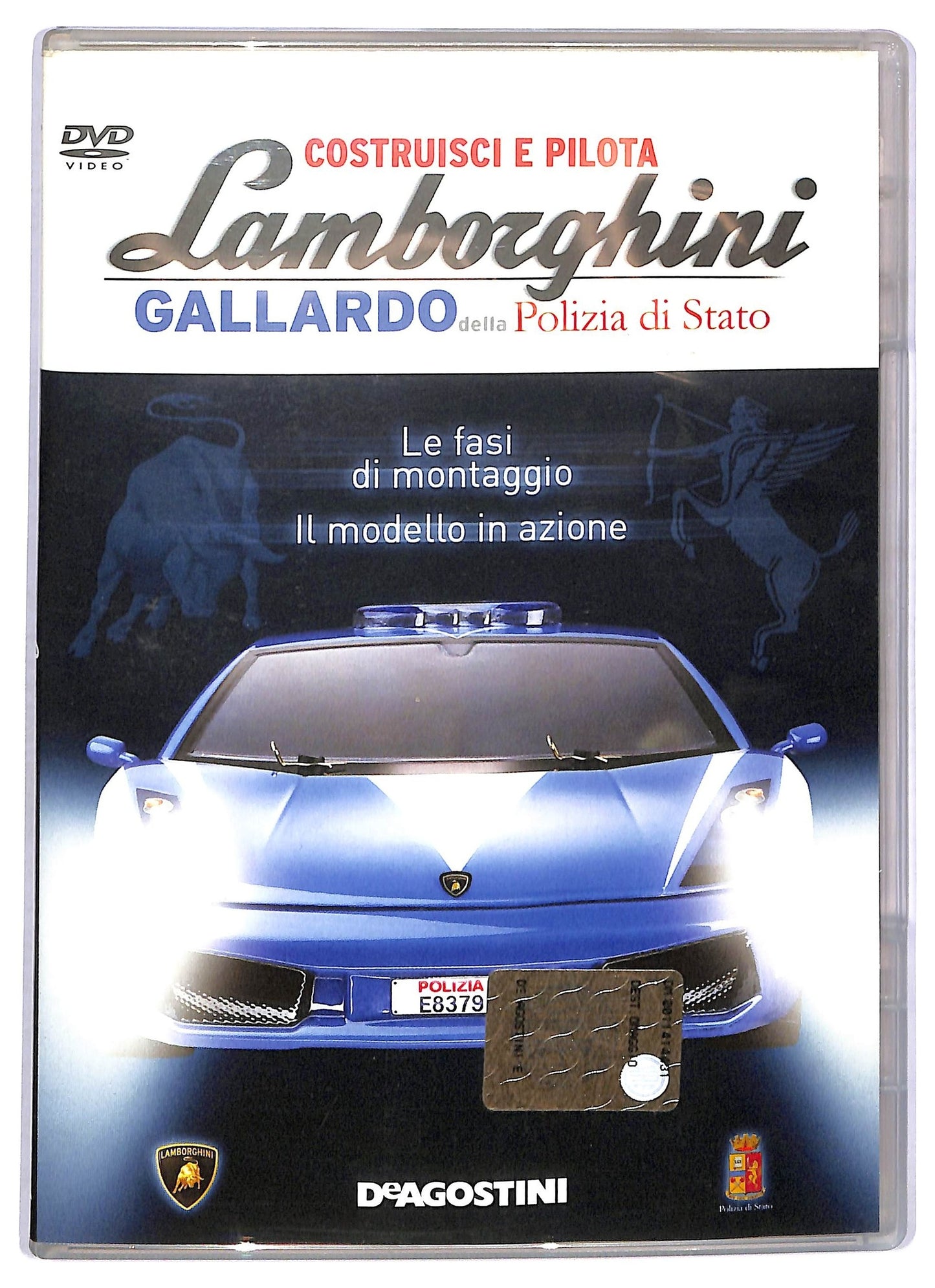 EBOND Costruisci e Pilota Lamborghini Gallardo Della Polizia EDITORIALE DVD D760714