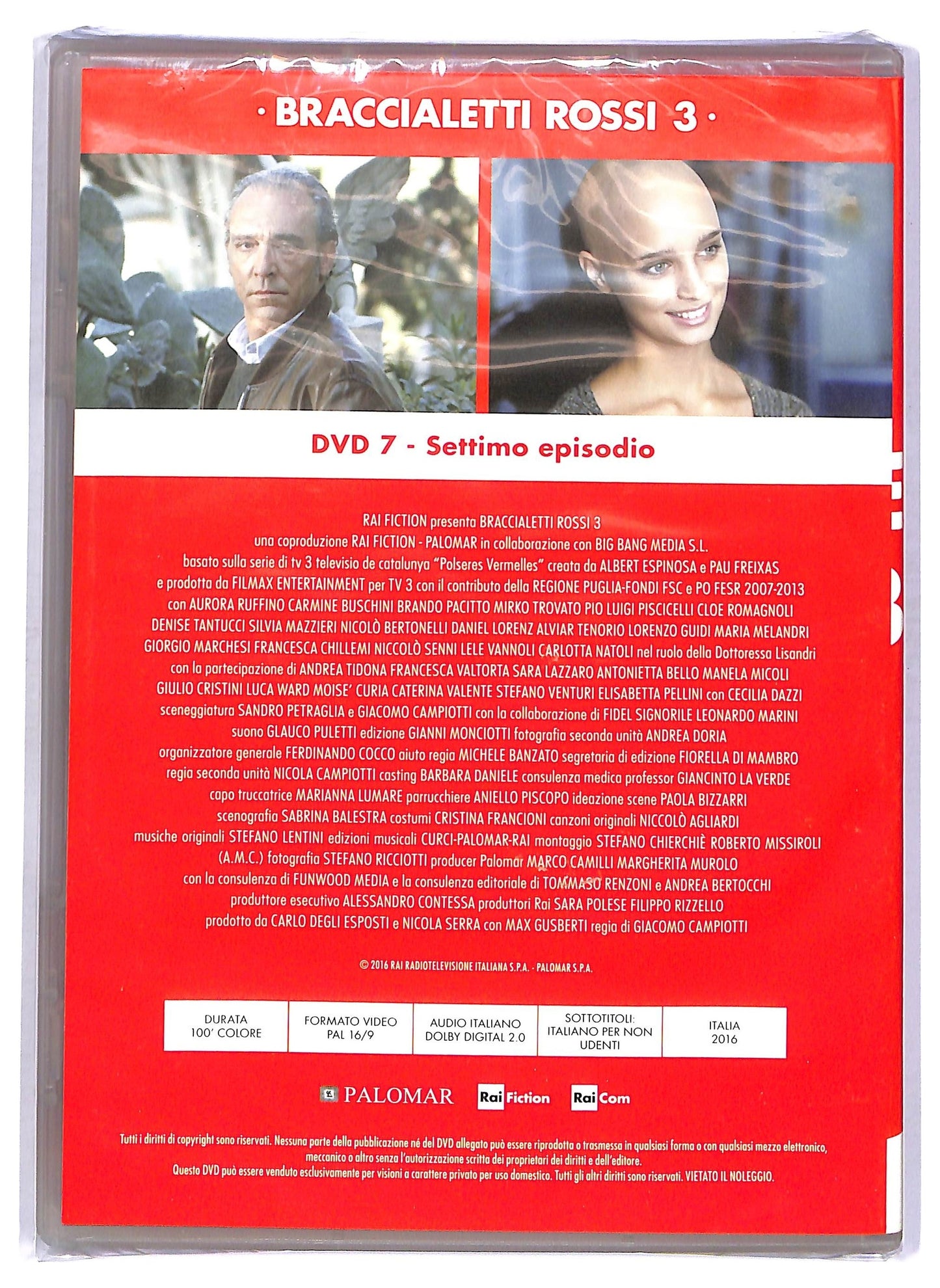 EBOND Braccialetti rossi 3 - settimo episodio dvd 7 EDITORIALE DVD D760743