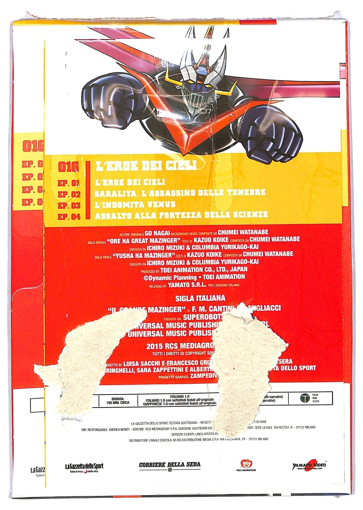 EBOND il grande mazinga 016 EDITORIALE DVD D760744