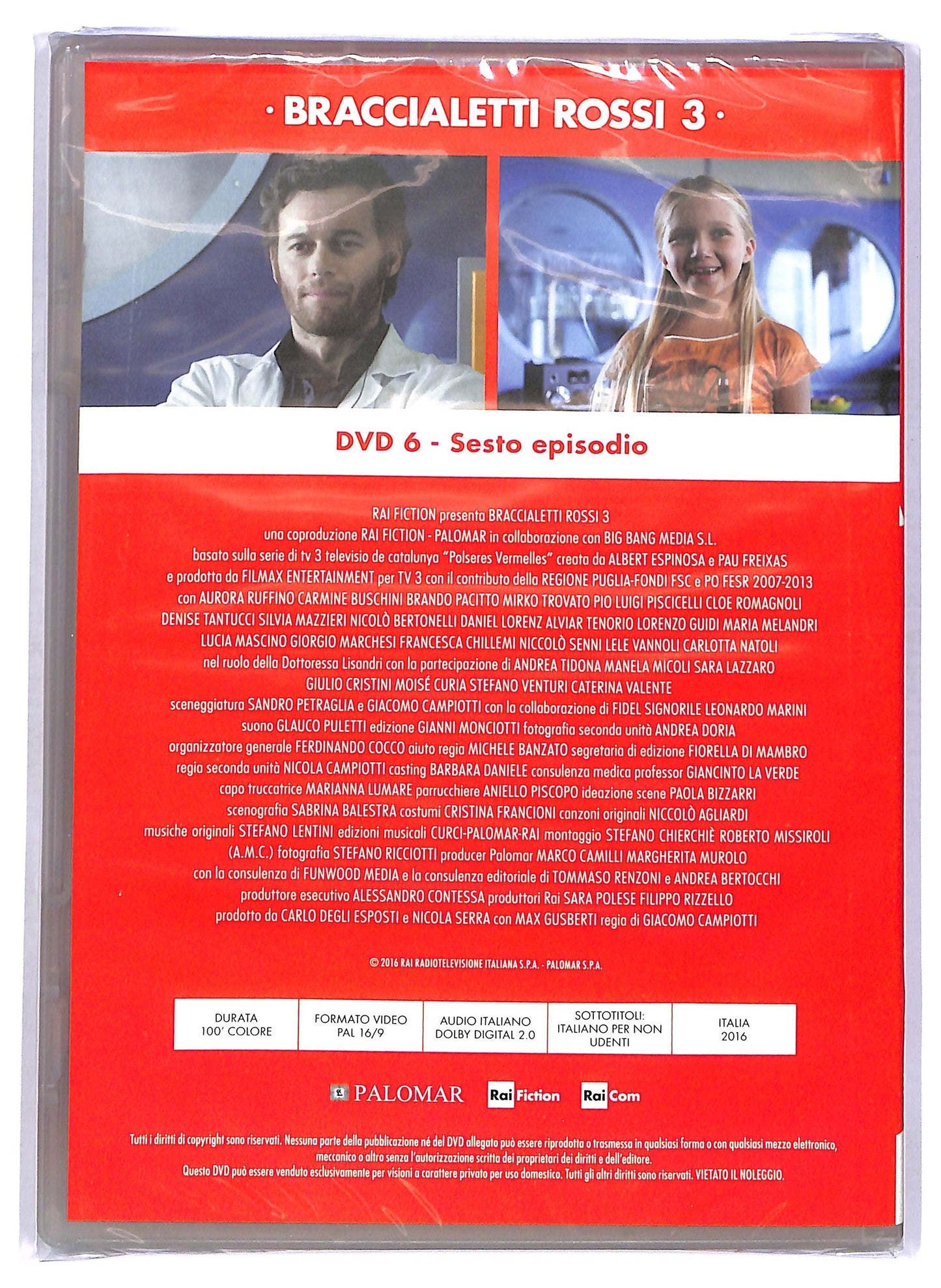 EBOND Braccialetti rossi 3 - sesto episodio dvd 6 EDITORIALE DVD D760745