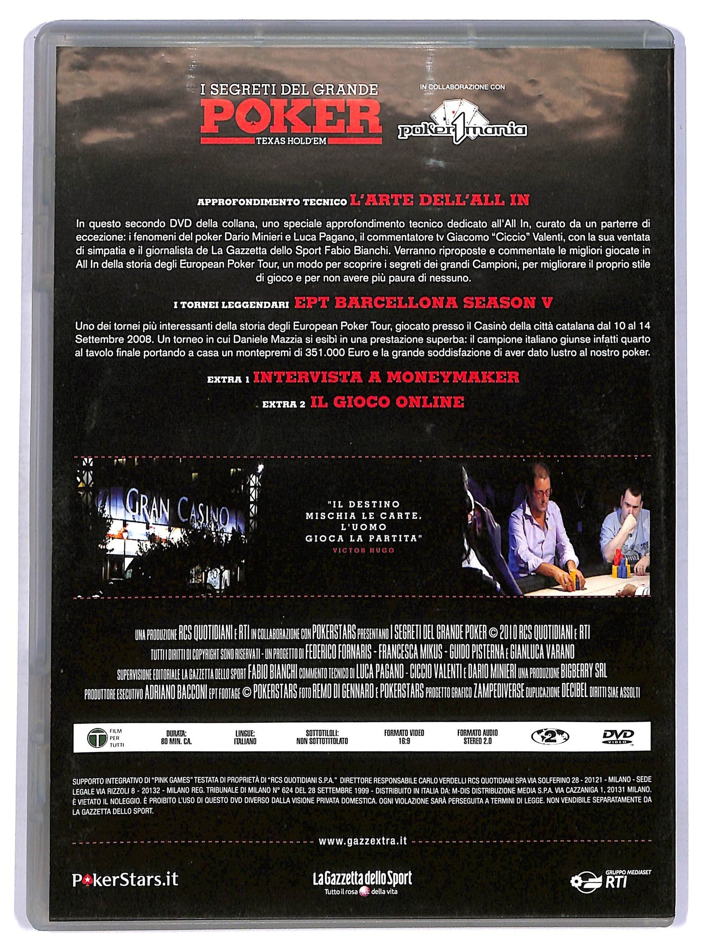 EBOND i Segreti Del Grande Poker - Il Gioco Aggressivo Vol.2 DVD D760766
