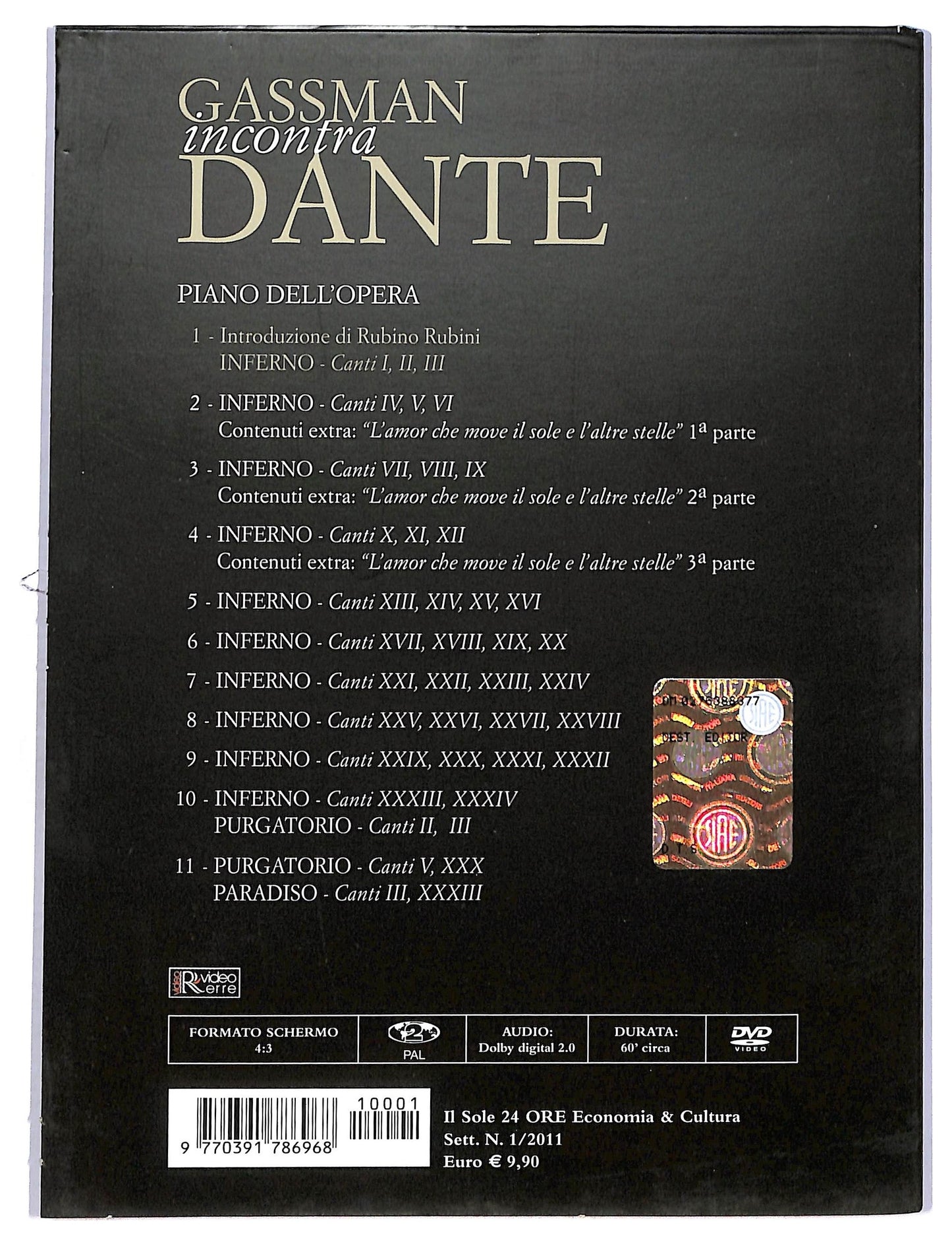 EBOND Gassman incontra Dante vol.8 EDITORIALE DVD D760808