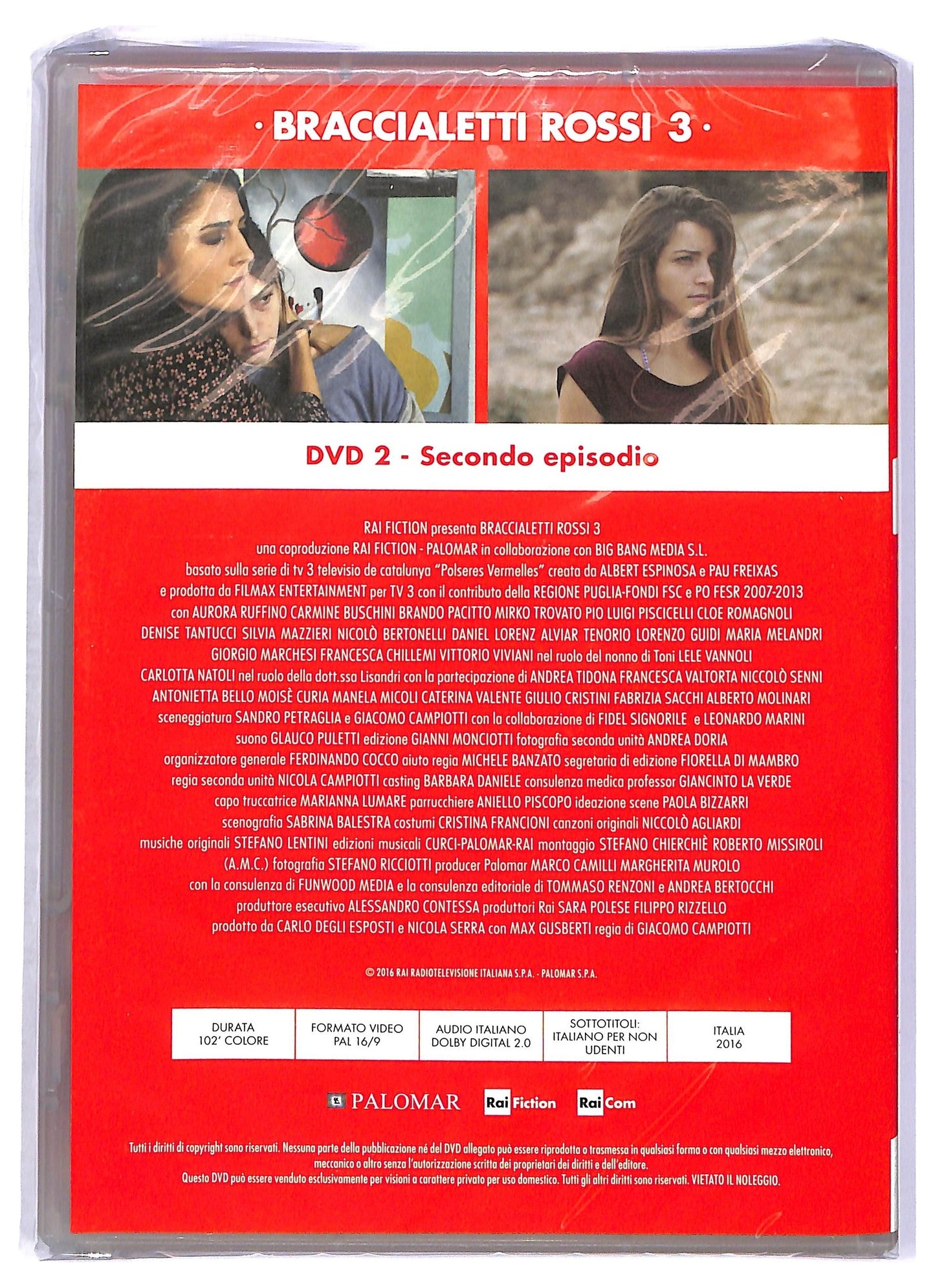 EBOND Braccialetti Rossi 3 -DVD2 Secondo Episodio EDITORIALE DVD D760815
