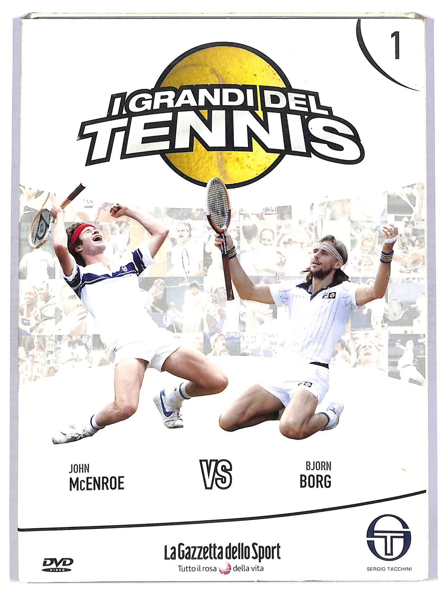 EBOND I grandi del tennis vol 1 - J McEnroe vs B Borg EDITORIALE DVD D760855