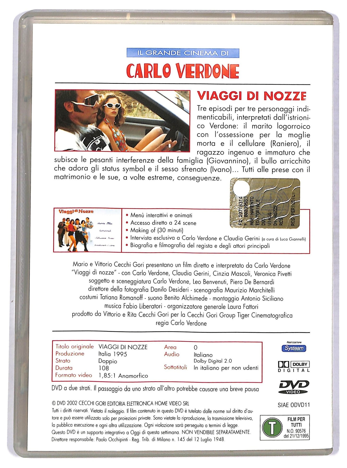 EBOND Viaggi di nozze EDITORIALE DVD D760864