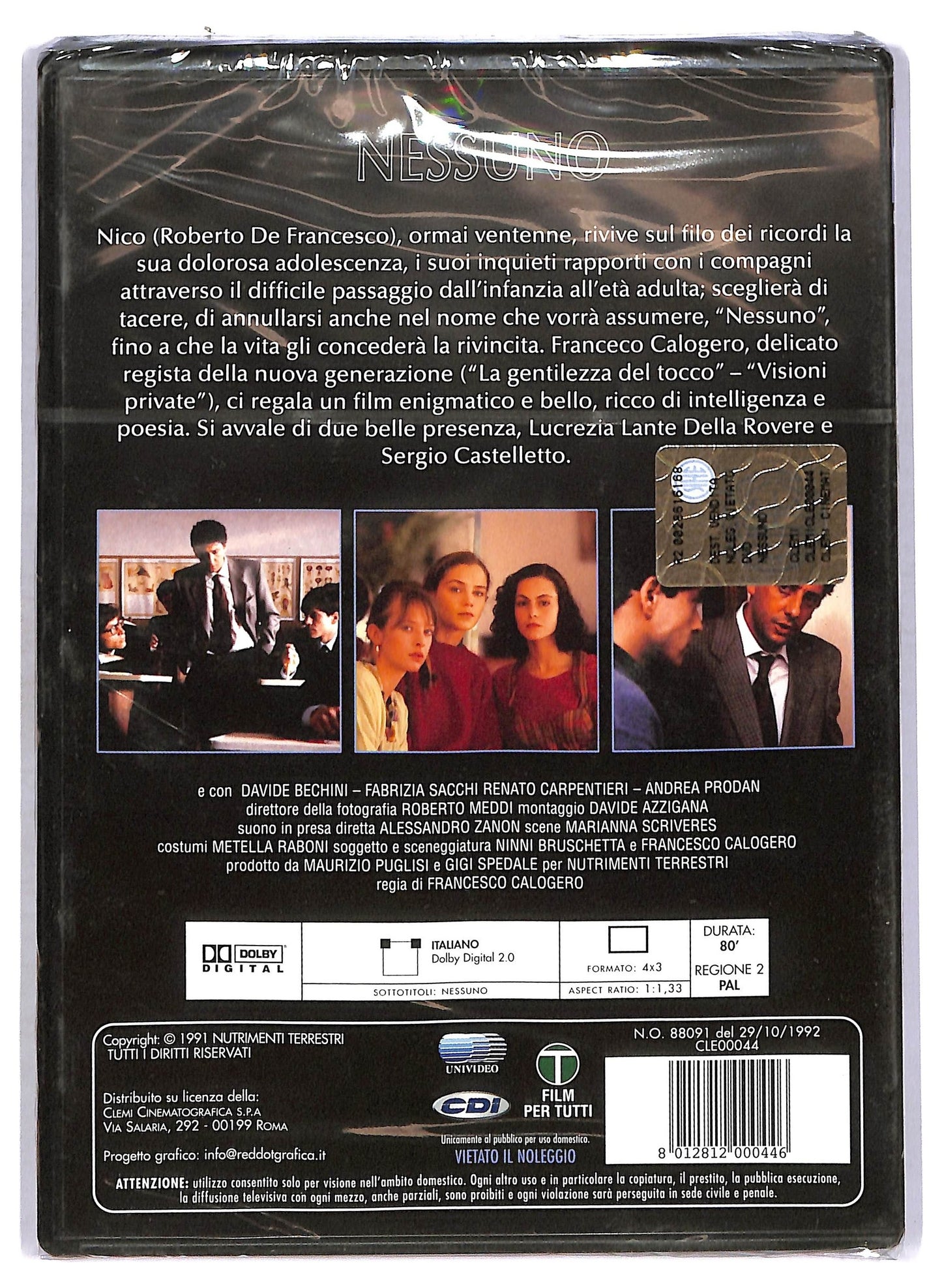 EBOND Nessuno DVD D760916